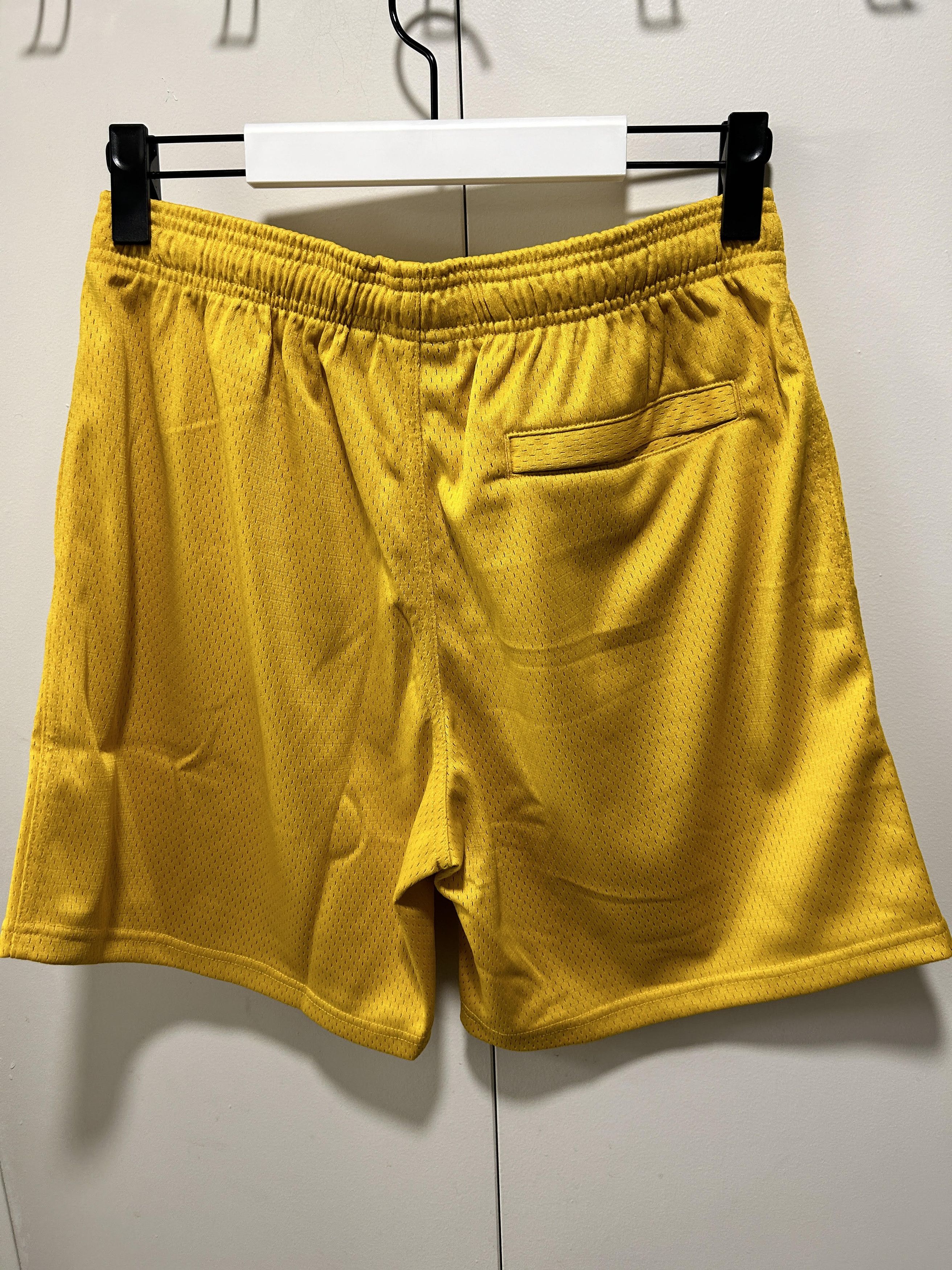 Stussy Stussy 8-Ball Mesh Shorts Gold size SMALL Size US 30 / EU 46 - 6 Thumbnail