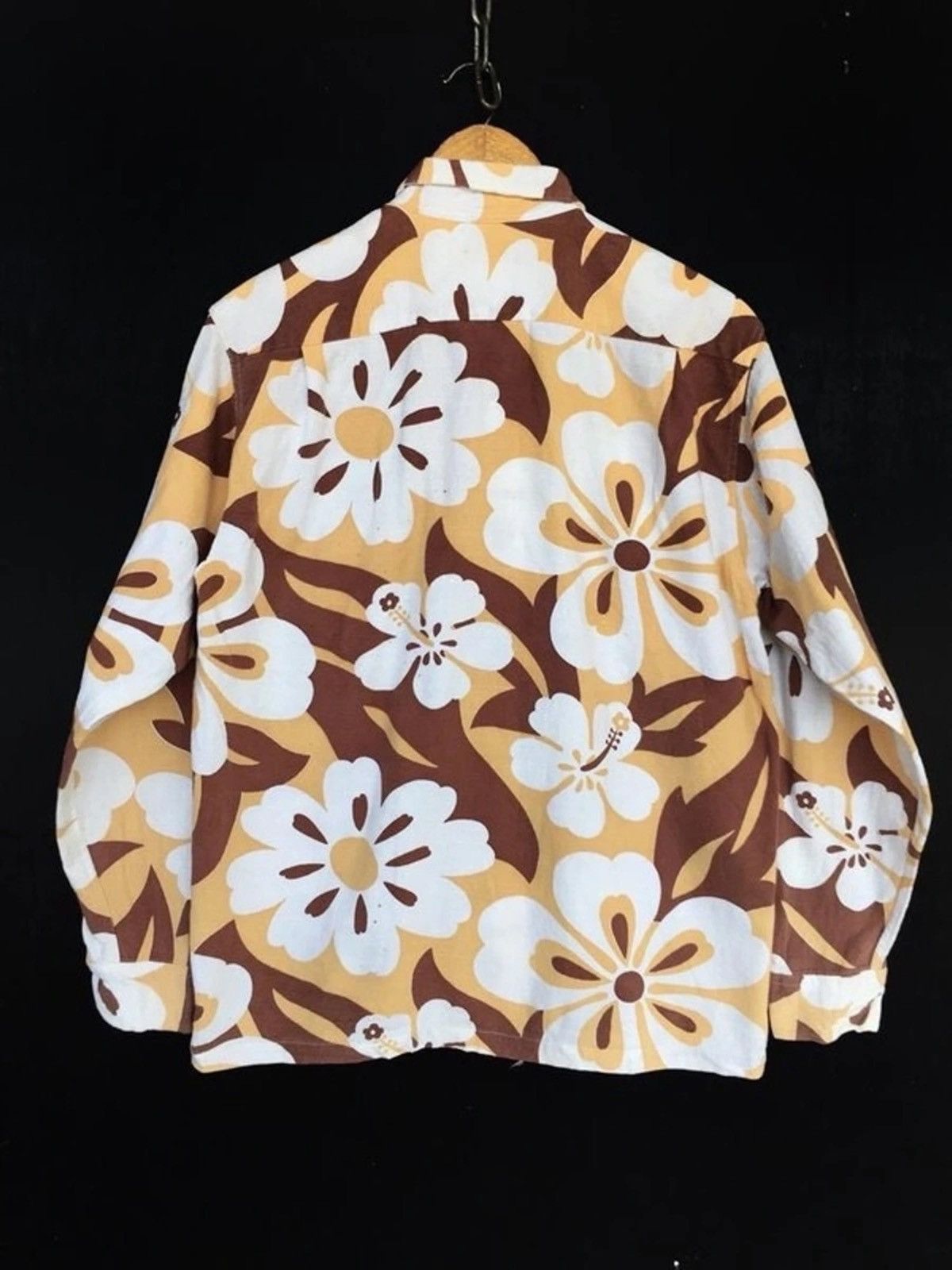 Sugar Cane × Toyo Enterprises × Vintage Toyo Enterprise Sugar Cane Flower Shirt Buttom Size US M / EU 48-50 / 2 - 2 Thumbnail