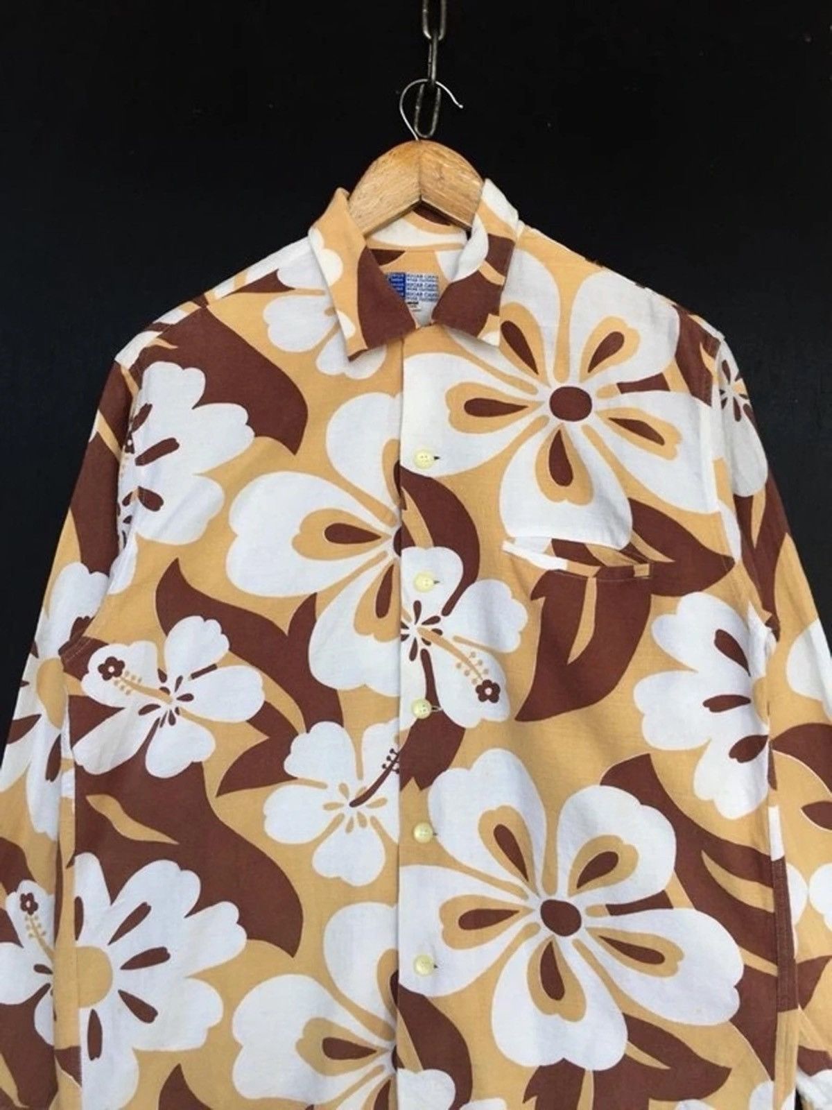 Sugar Cane × Toyo Enterprises × Vintage Toyo Enterprise Sugar Cane Flower Shirt Buttom Size US M / EU 48-50 / 2 - 3 Thumbnail