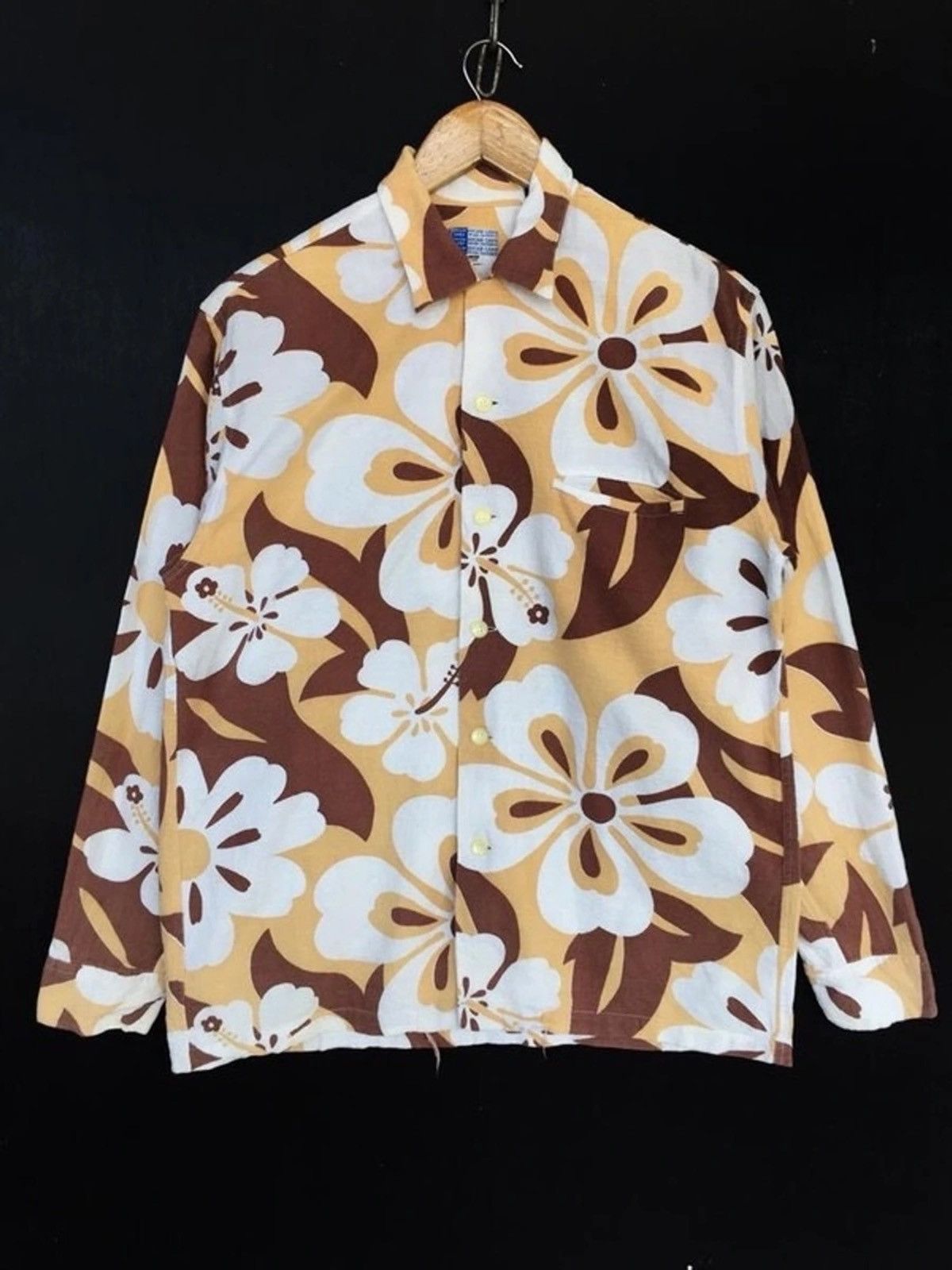 Sugar Cane × Toyo Enterprises × Vintage Toyo Enterprise Sugar Cane Flower Shirt Buttom Size US M / EU 48-50 / 2 - 1 Thumbnail