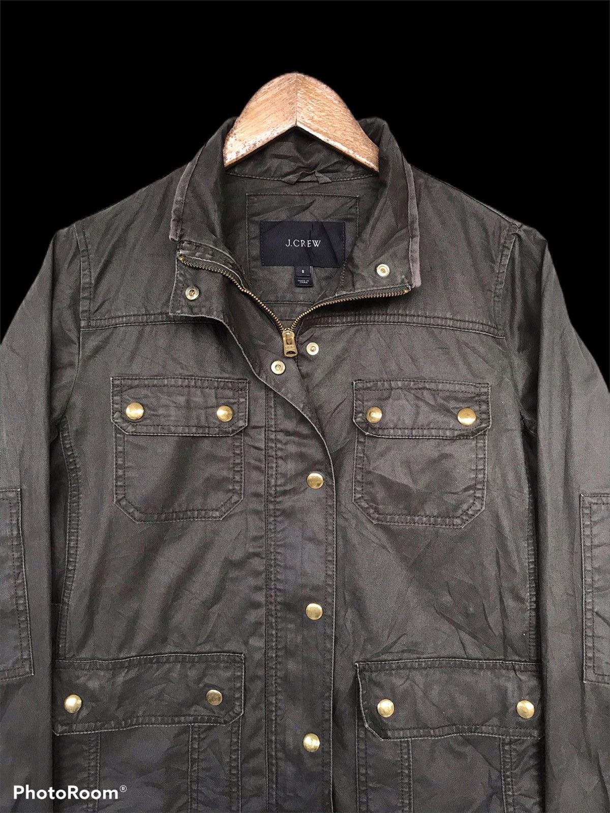 J.Crew × Japanese Brand Japanese J Crew Green Military Jacket Size S / US 4 / IT 40 - 4 Thumbnail