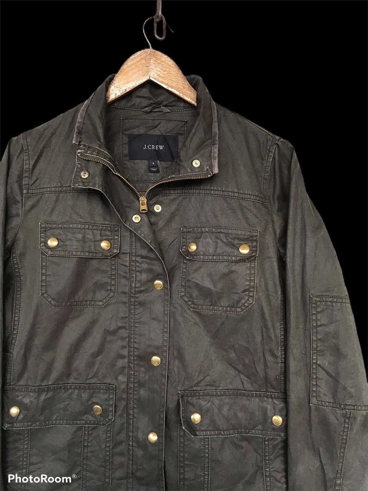 J.Crew × Japanese Brand Japanese J Crew Green Military Jacket Size S / US 4 / IT 40 - 2 Thumbnail