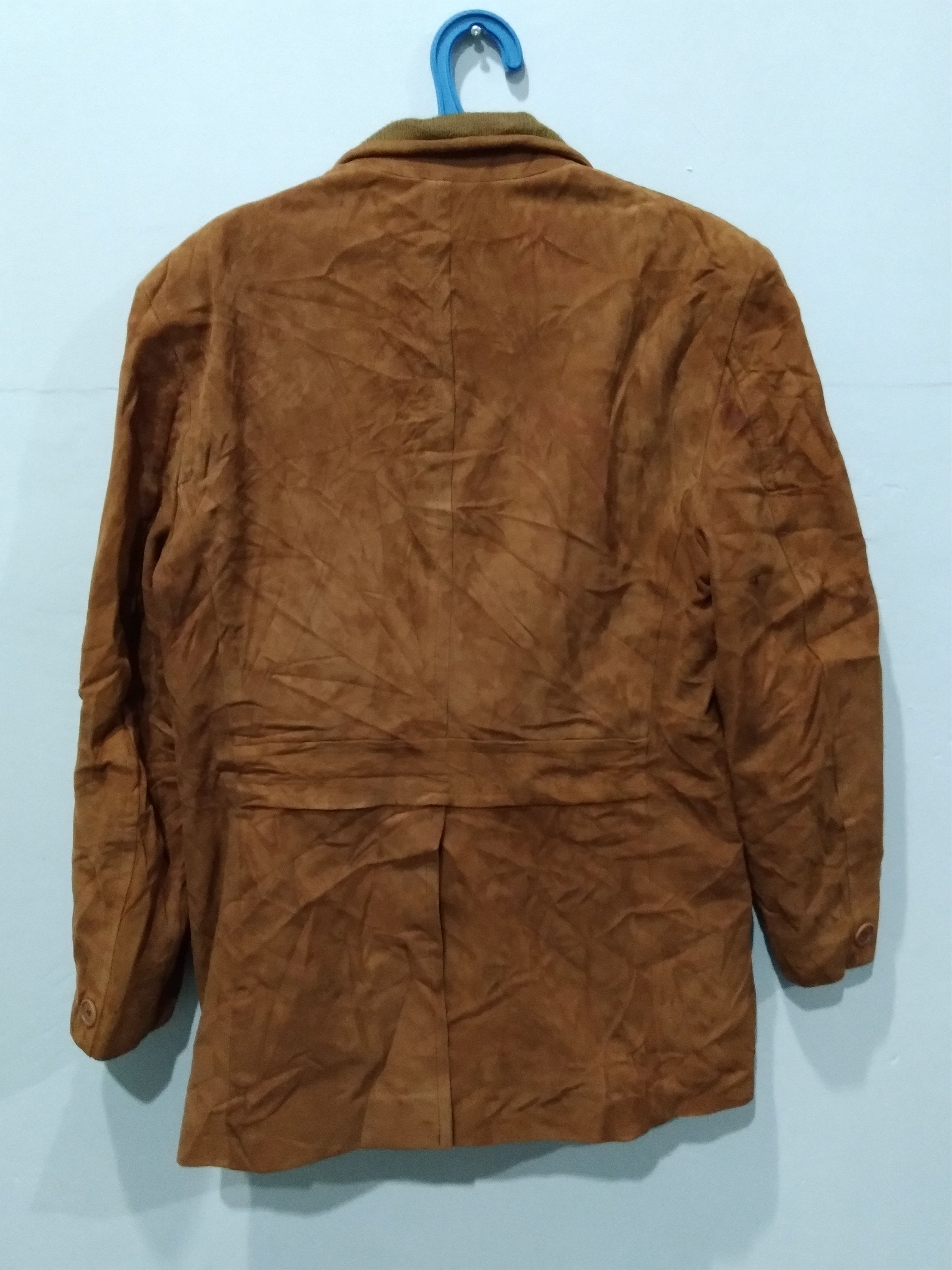 Vintage Vintage UNISEX Hauser Sport Suede Leather Jackets Size US M / EU 48-50 / 2 - 2 Thumbnail