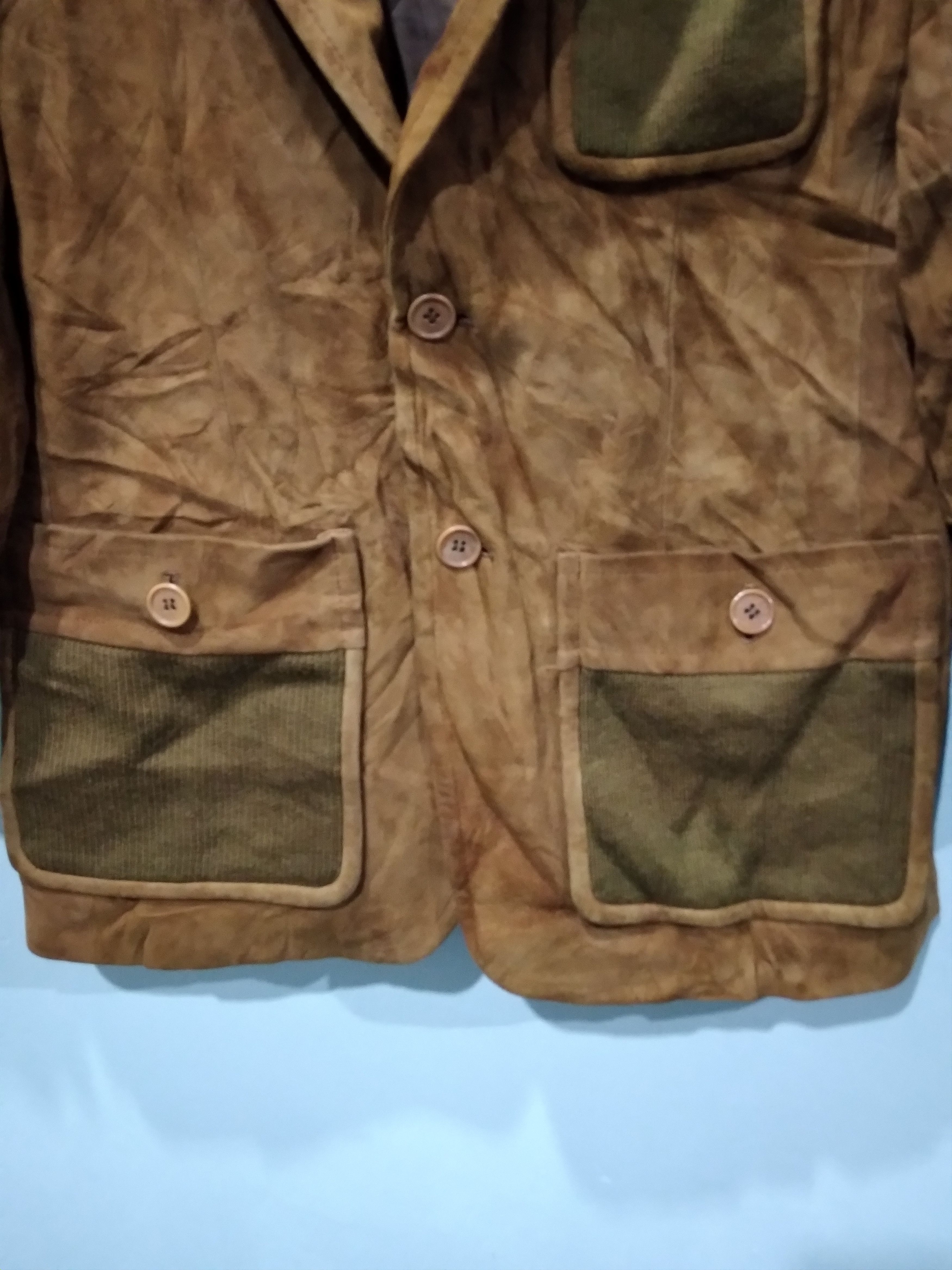 Vintage Vintage UNISEX Hauser Sport Suede Leather Jackets Size US M / EU 48-50 / 2 - 4 Thumbnail