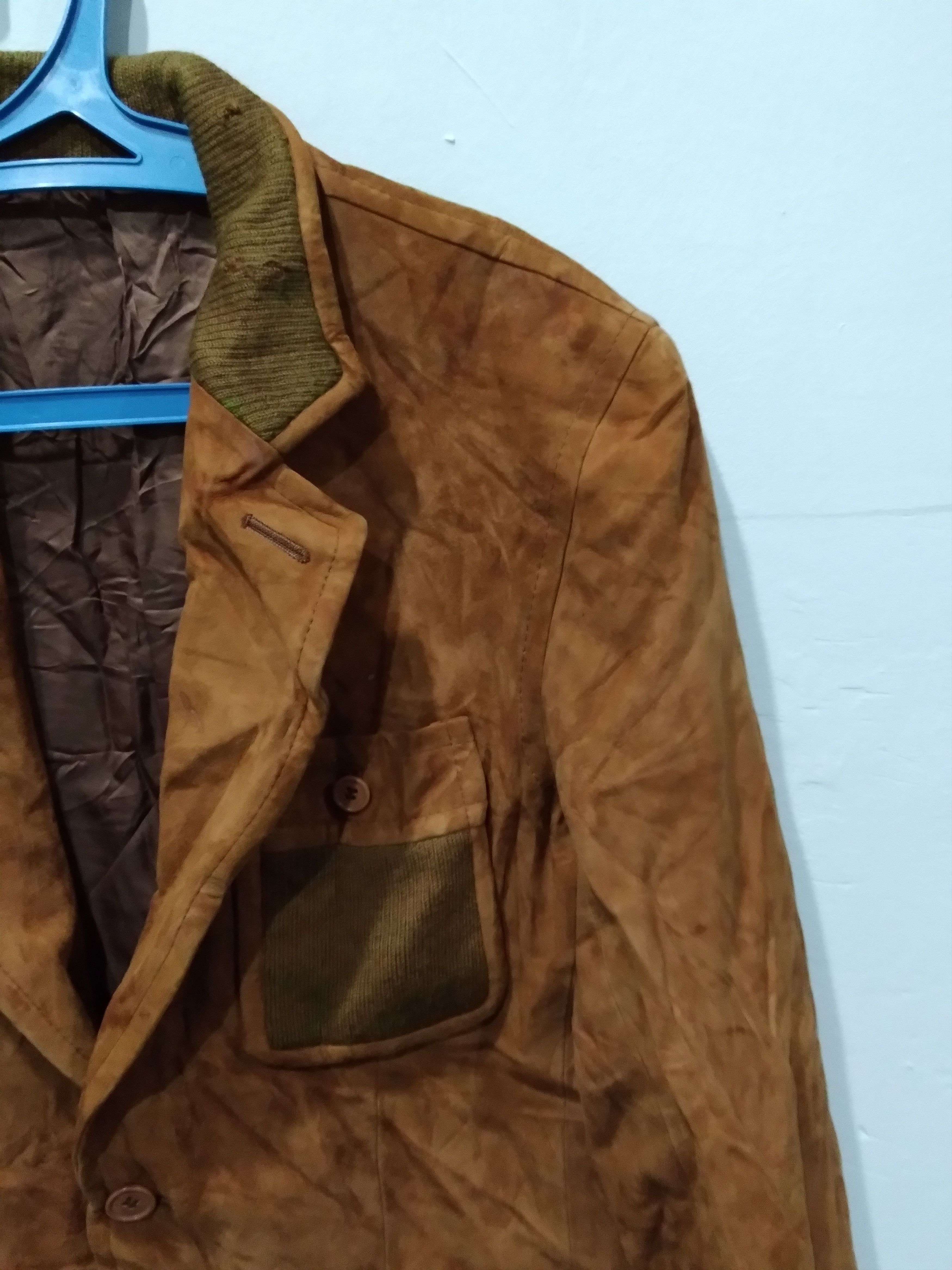 Vintage Vintage UNISEX Hauser Sport Suede Leather Jackets Size US M / EU 48-50 / 2 - 5 Thumbnail