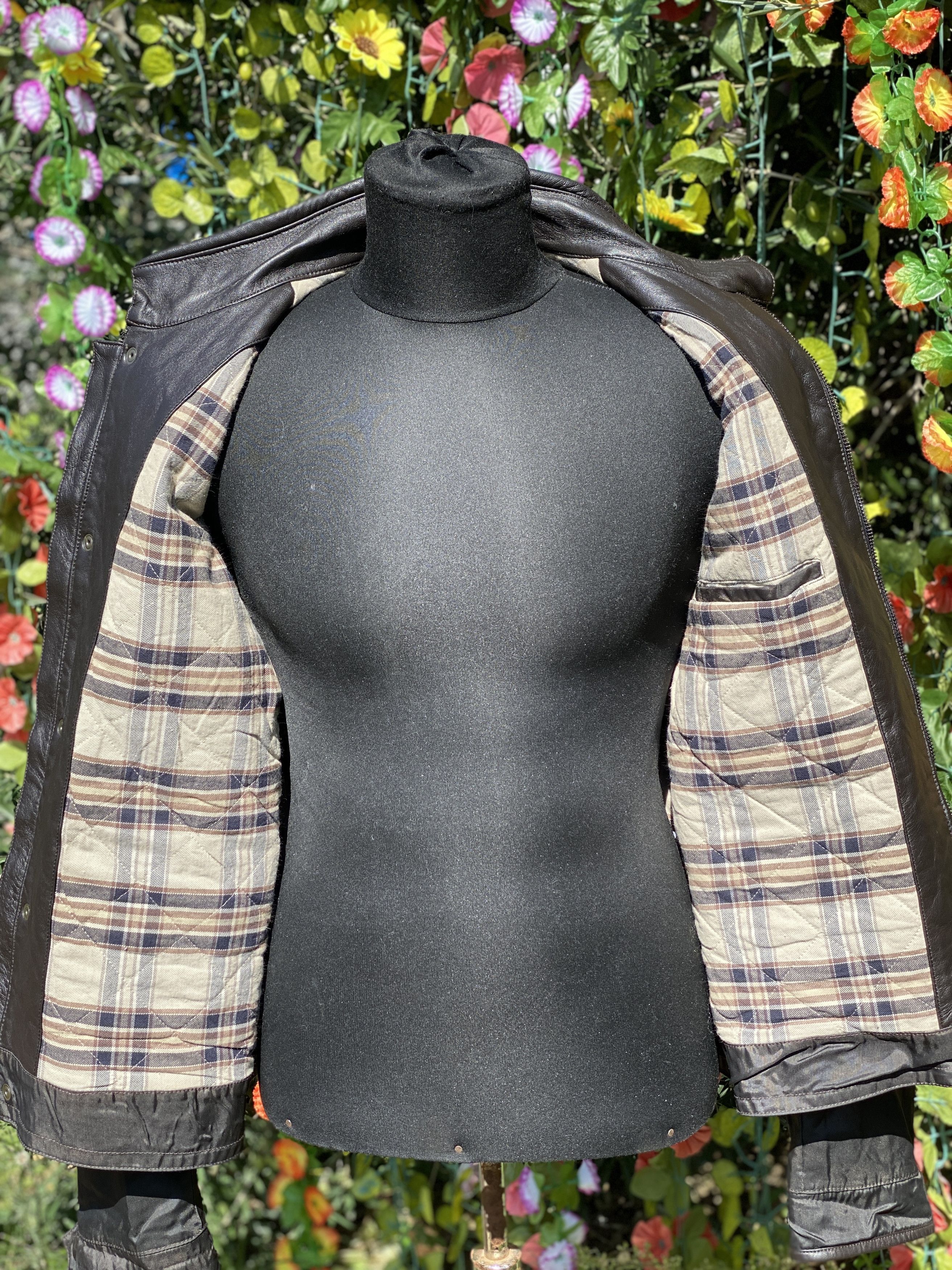 Belstaff Belstaff Gold Label Metallic Motorcycle Biker Size M Size US M / EU 48-50 / 2 - 14 Thumbnail