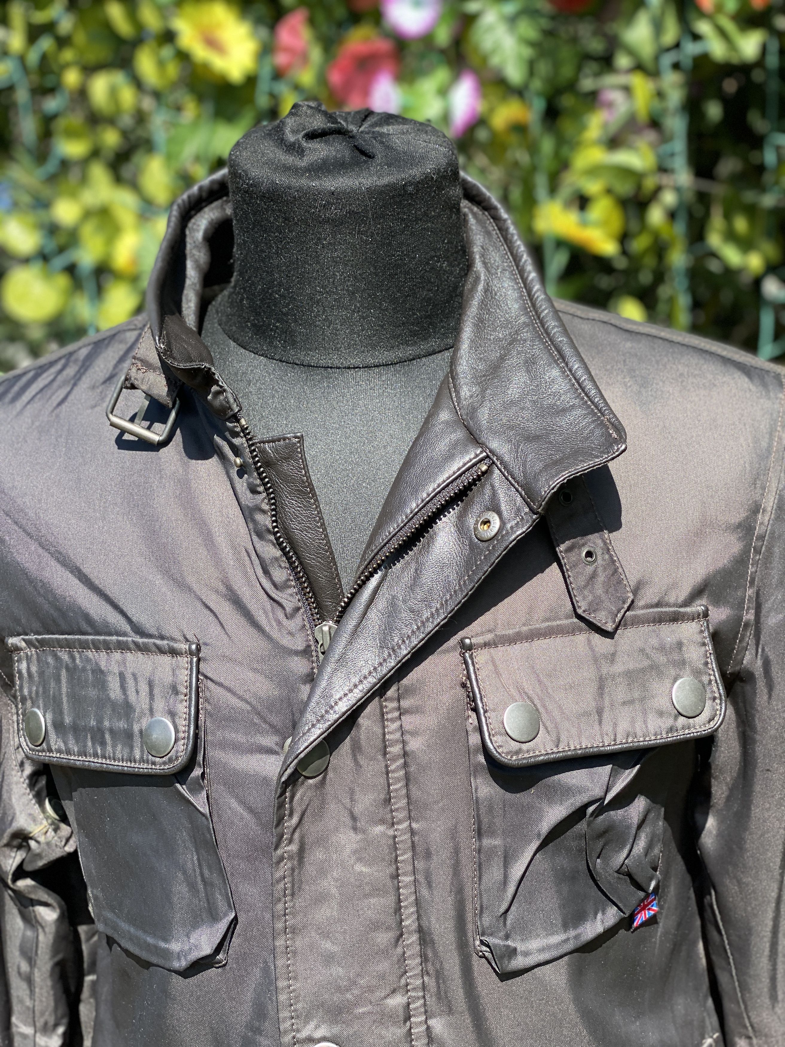 Belstaff Belstaff Gold Label Metallic Motorcycle Biker Size M Size US M / EU 48-50 / 2 - 12 Thumbnail