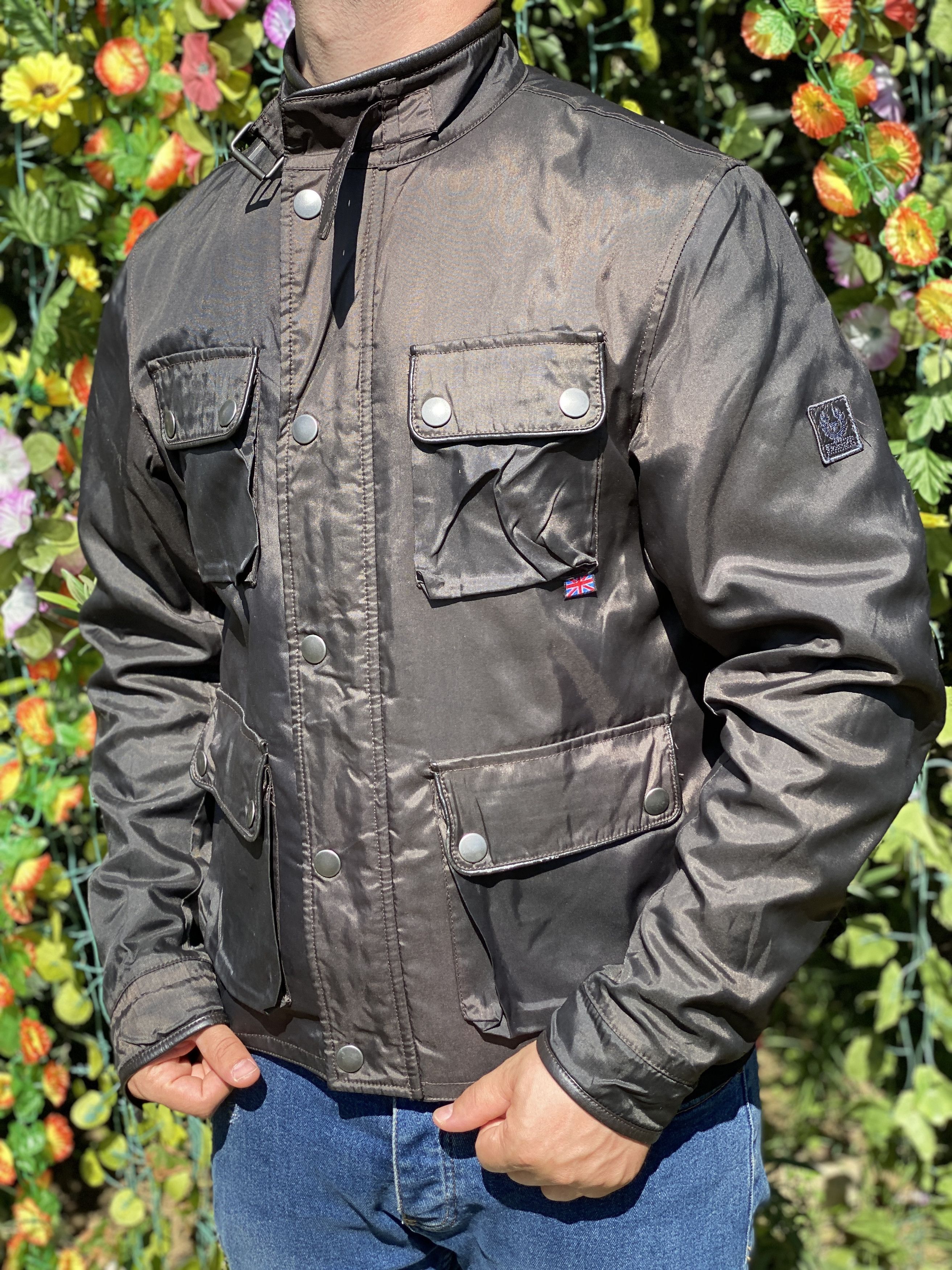 Belstaff Belstaff Gold Label Metallic Motorcycle Biker Size M Size US M / EU 48-50 / 2 - 1 Thumbnail