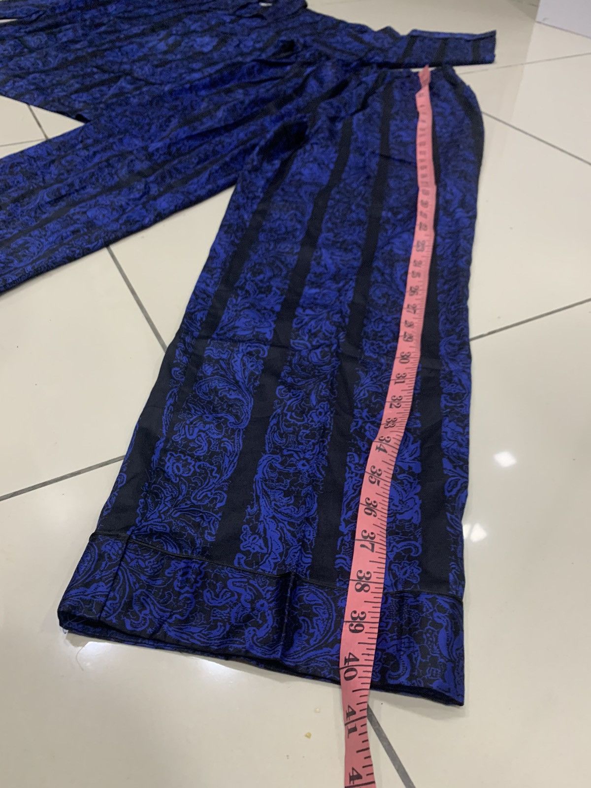 Vintage × Yves Saint Laurent VINTAHE NOS YSL FLORAL PYJAMA Size US L / EU 52-54 / 3 - 2 Thumbnail