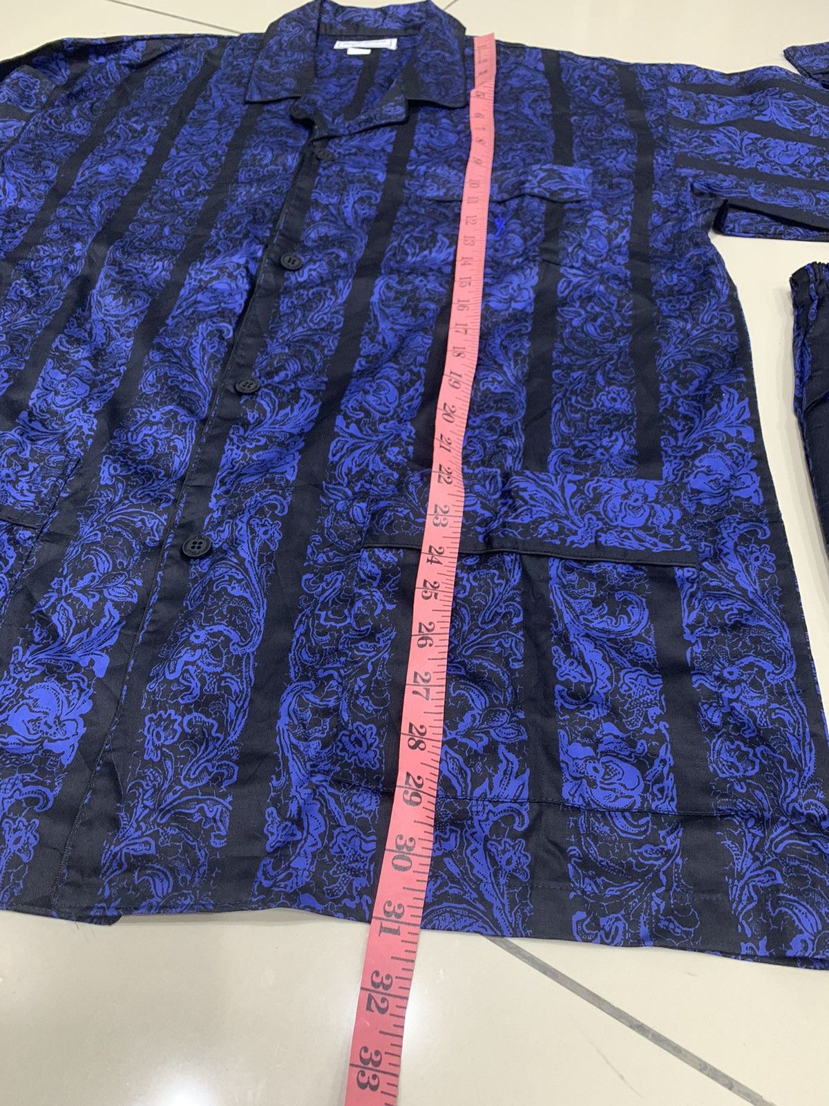 Vintage × Yves Saint Laurent VINTAHE NOS YSL FLORAL PYJAMA Size US L / EU 52-54 / 3 - 3 Thumbnail