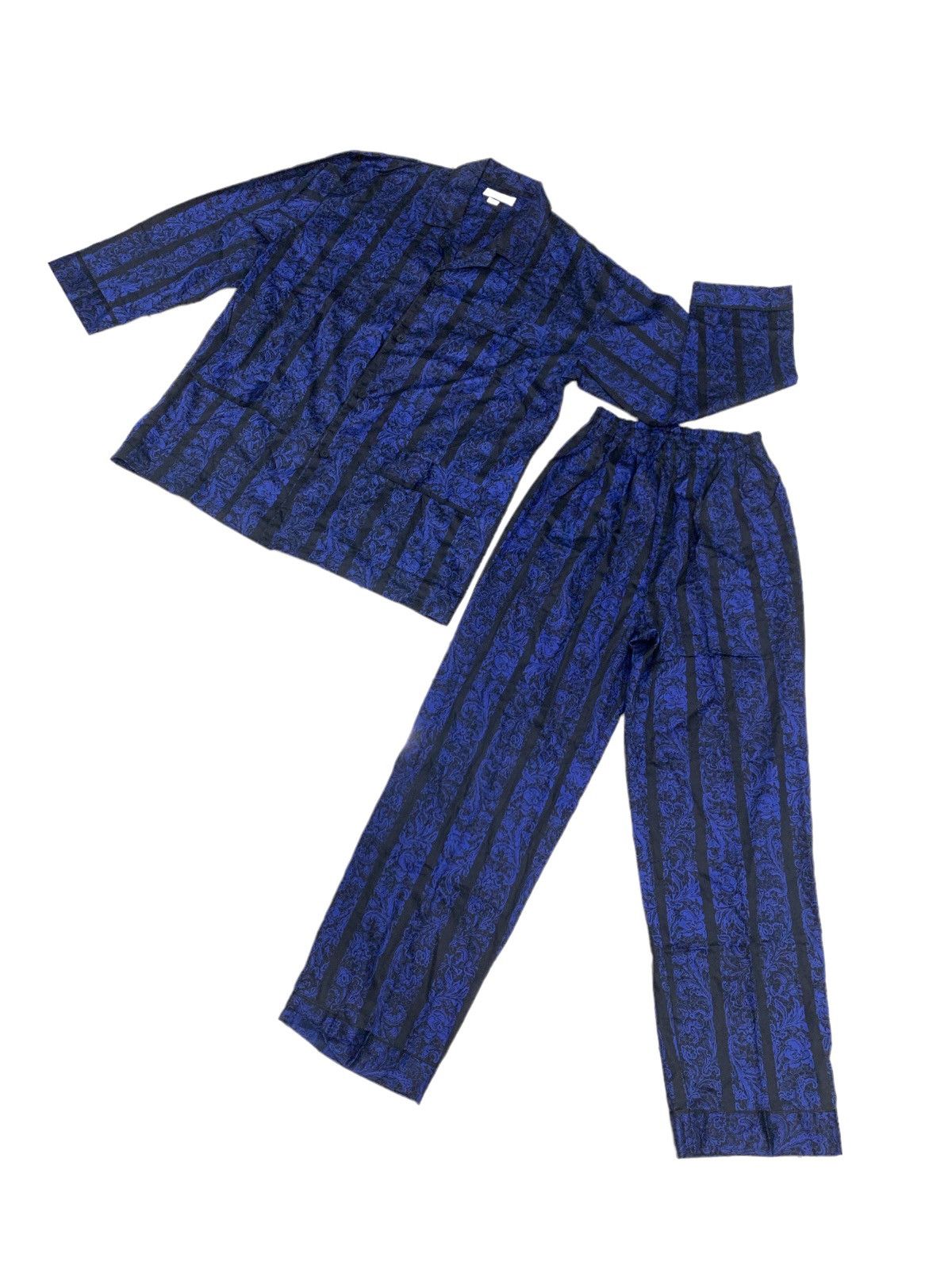 Vintage × Yves Saint Laurent VINTAHE NOS YSL FLORAL PYJAMA Size US L / EU 52-54 / 3 - 1 Thumbnail