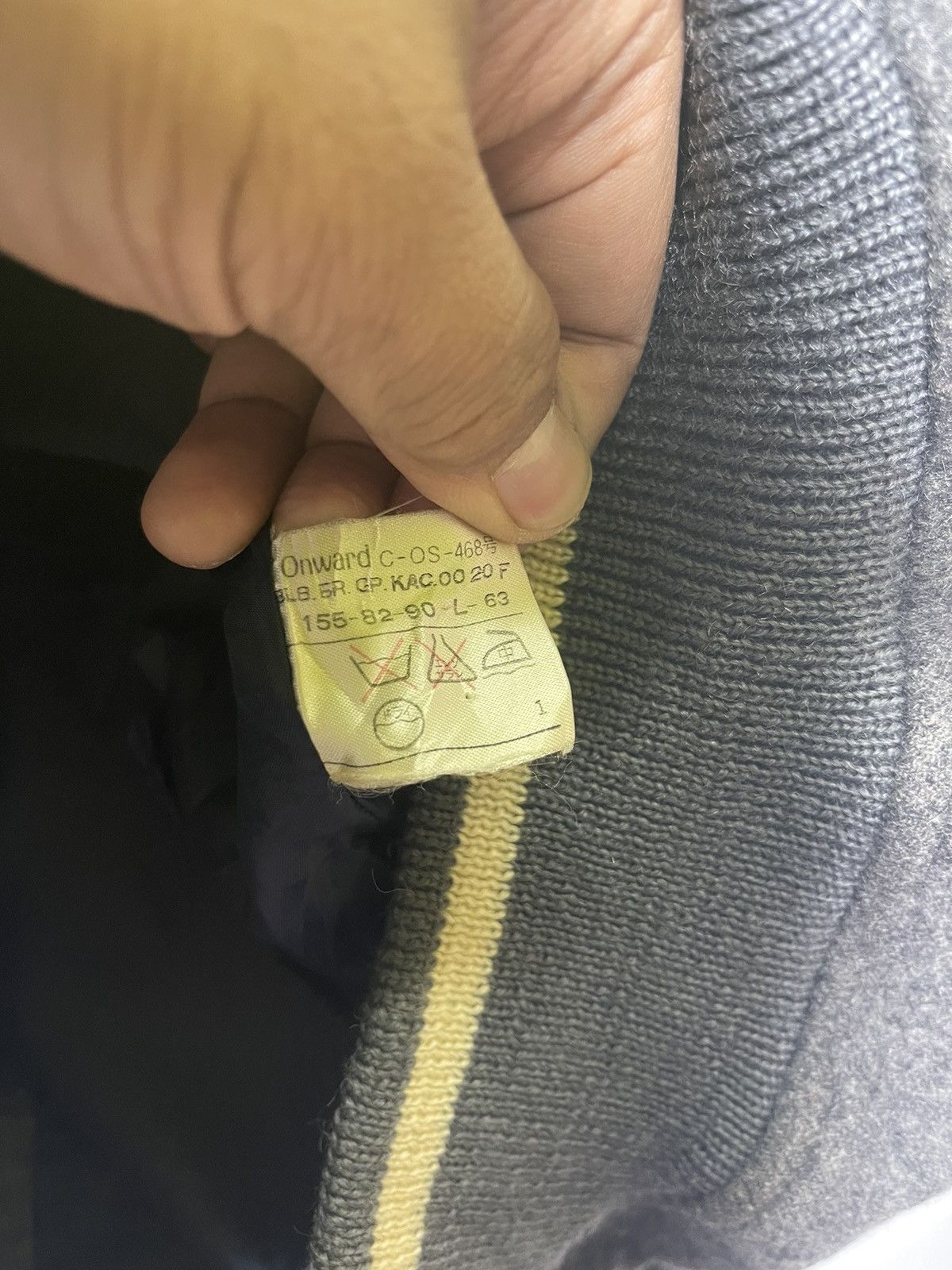 Japanese Brand × Vintage VINTAGE BON BOUTON WOOL VARSITY JACKET Size US M / EU 48-50 / 2 - 10 Thumbnail