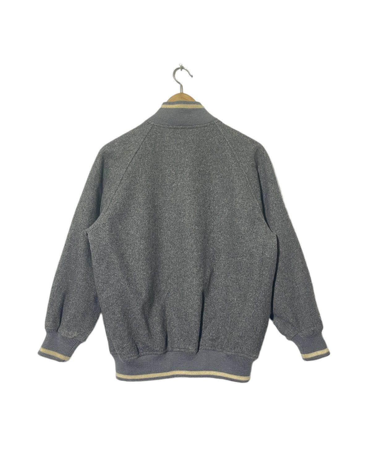 Japanese Brand × Vintage VINTAGE BON BOUTON WOOL VARSITY JACKET Size US M / EU 48-50 / 2 - 2 Thumbnail