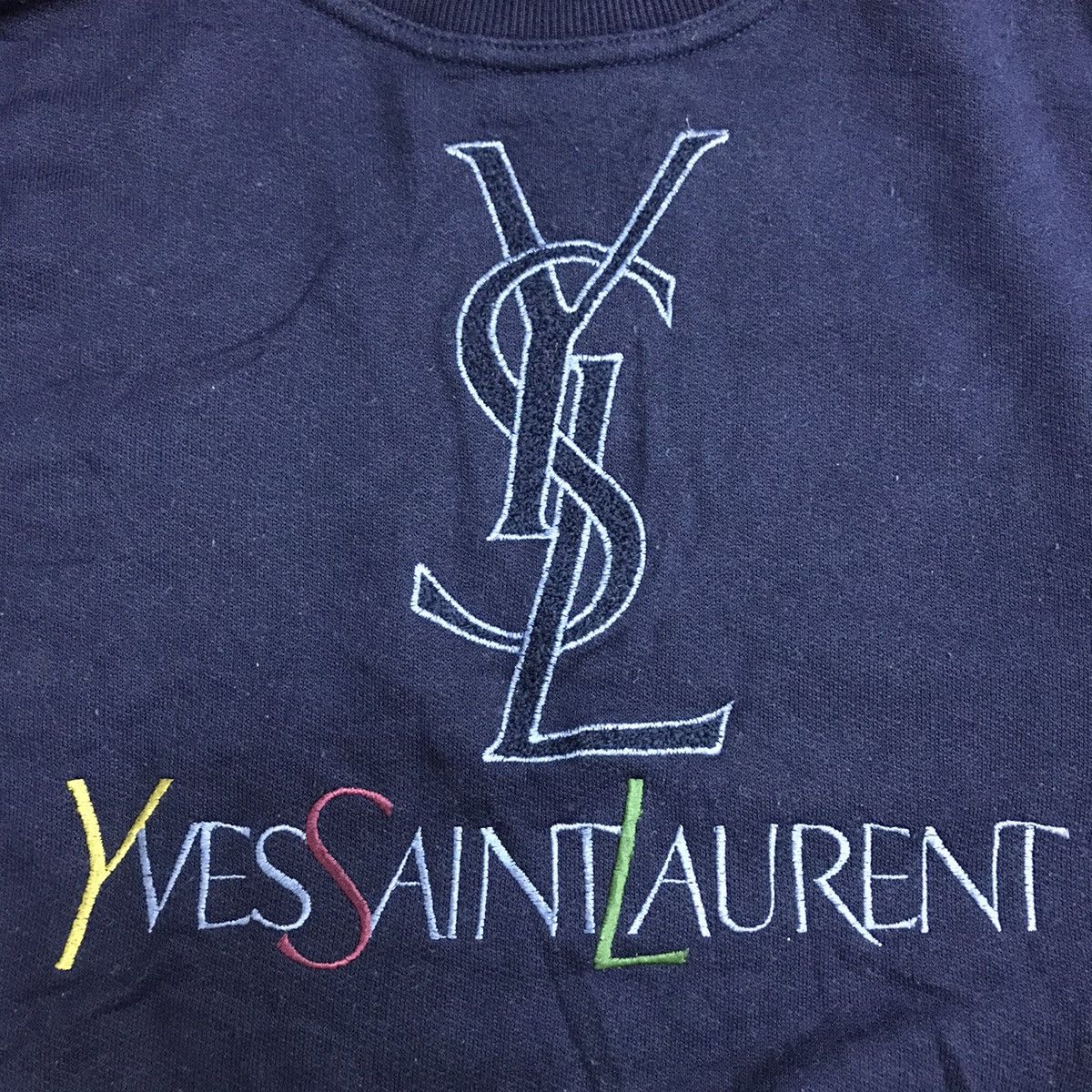 Yves Saint Laurent Vintage Yves Saint Laurent Paris x YSL Sweatshirt Size US L / EU 52-54 / 3 - 9 Thumbnail