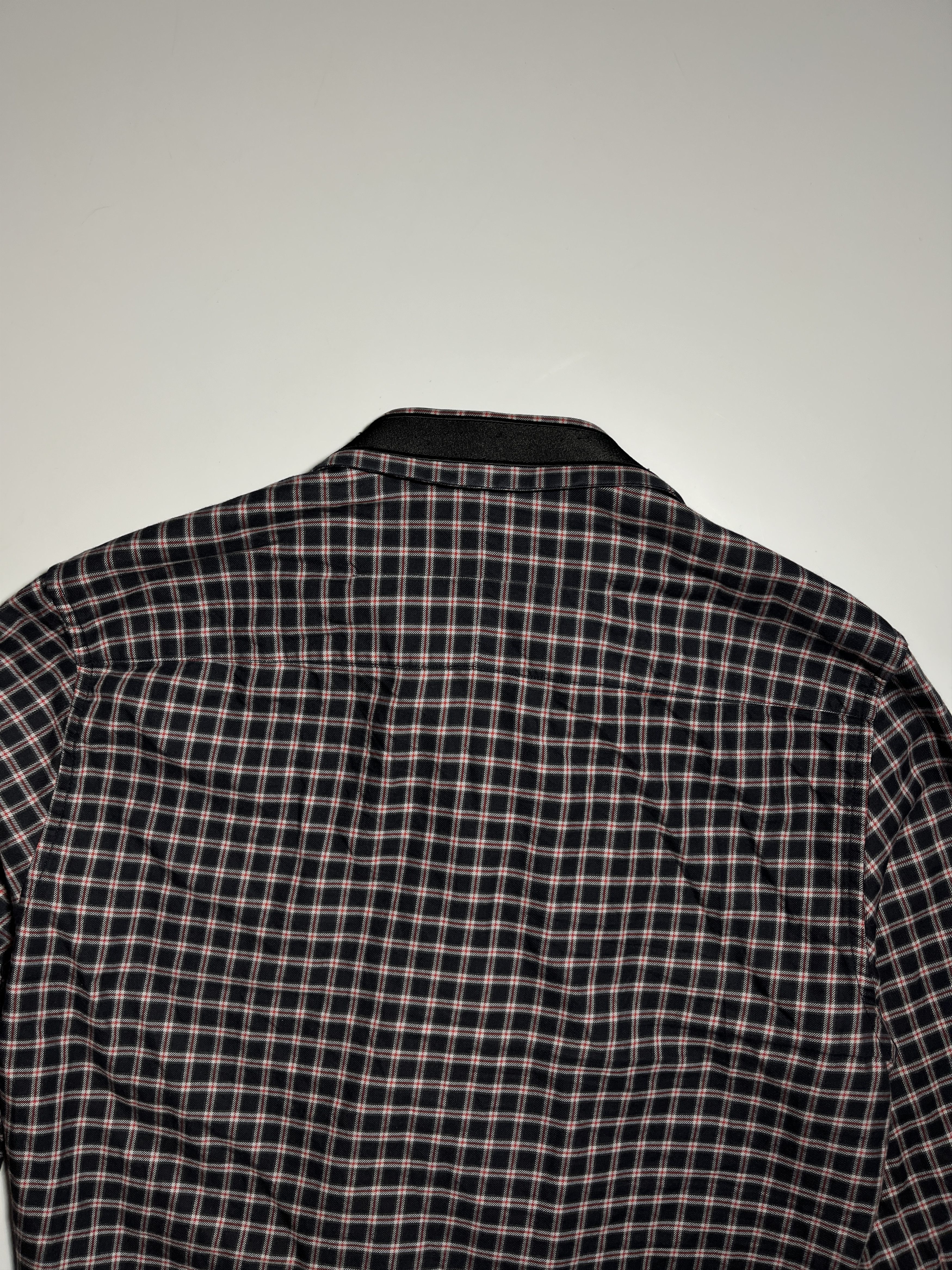 Givenchy Givenchy Checkered Embroidered Stars Button Up Shirt Size M Size US M / EU 48-50 / 2 - 8 Thumbnail