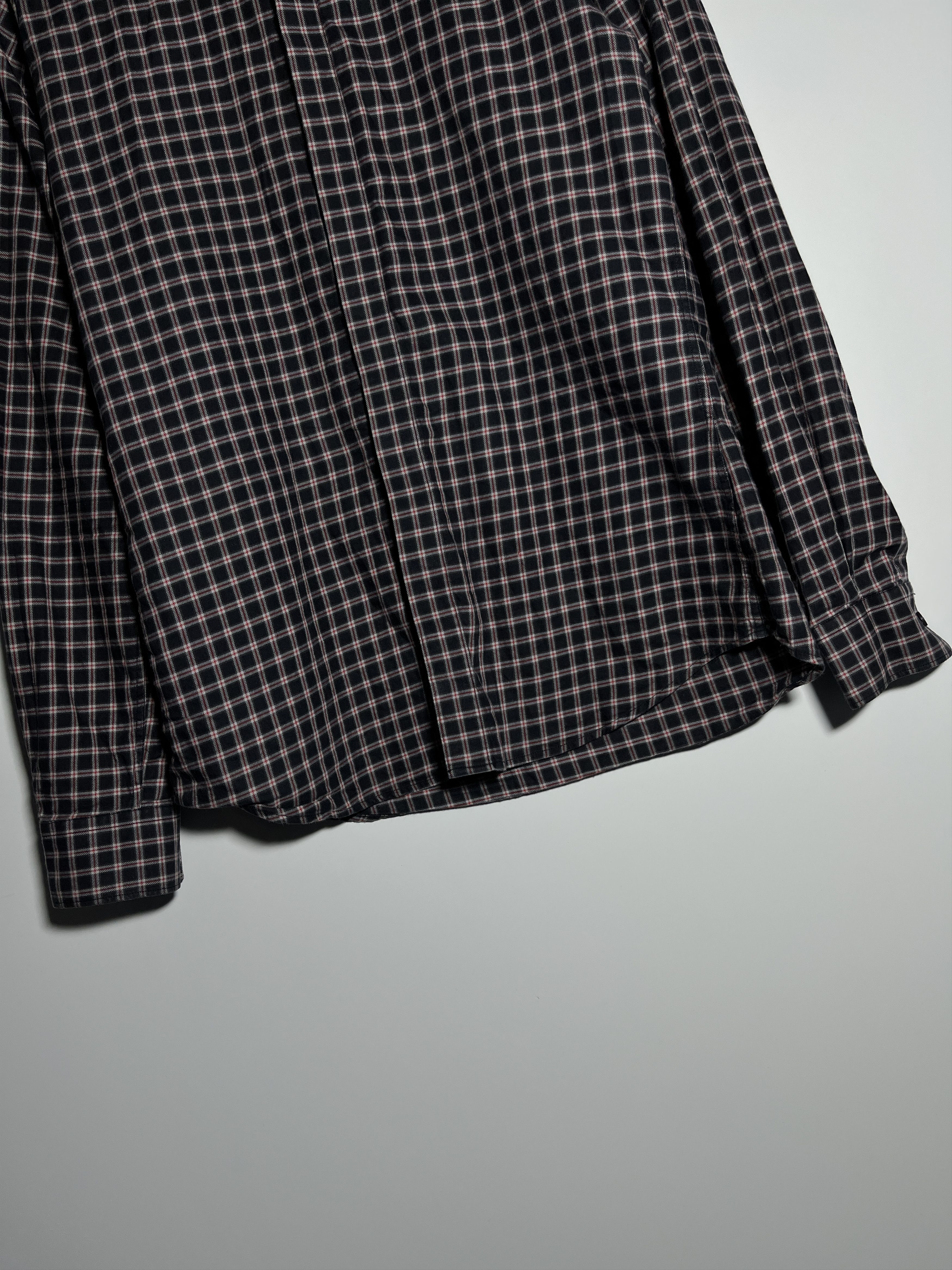 Givenchy Givenchy Checkered Embroidered Stars Button Up Shirt Size M Size US M / EU 48-50 / 2 - 4 Thumbnail