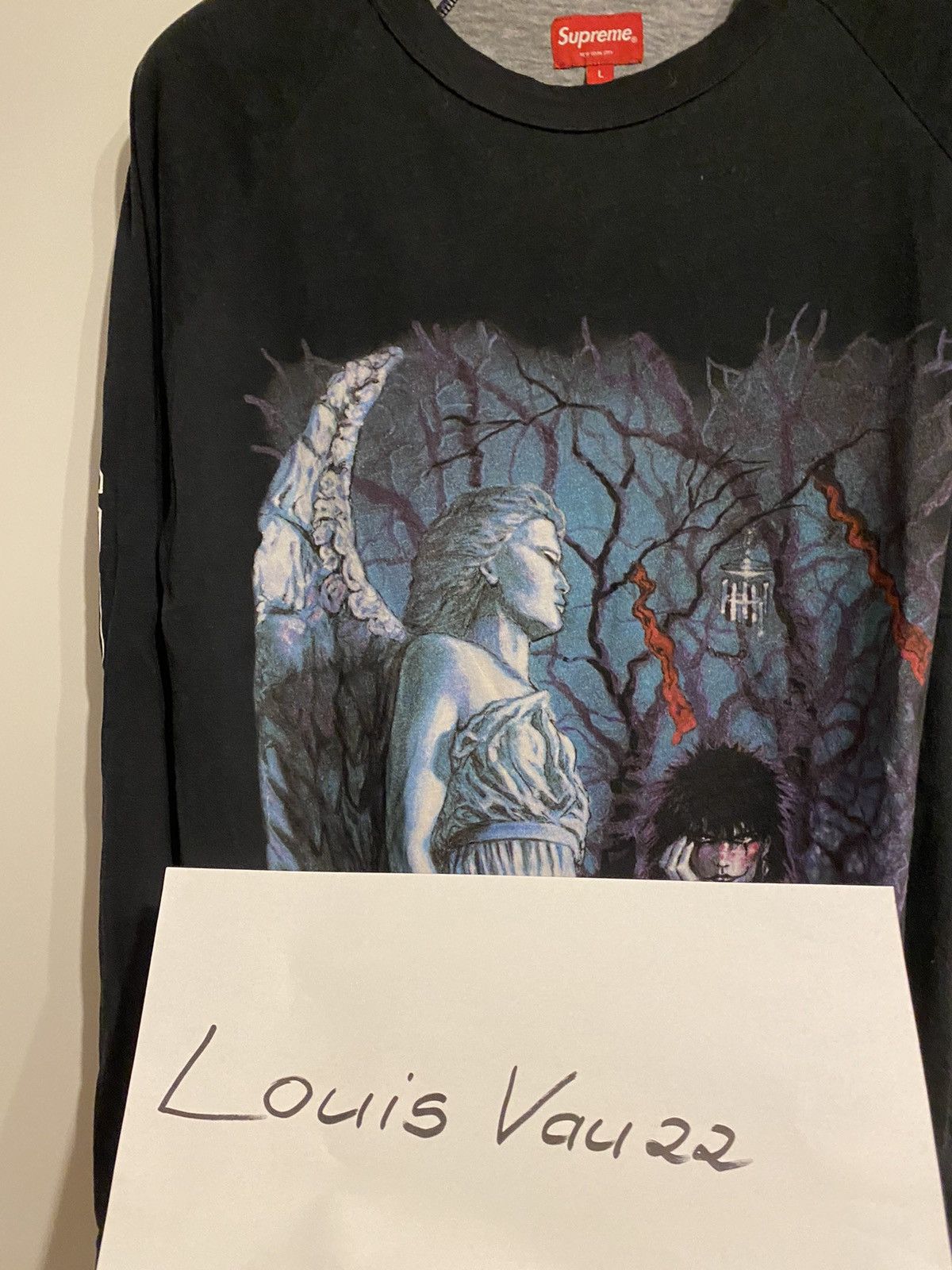 Supreme x the Crow longsleeve black (L)