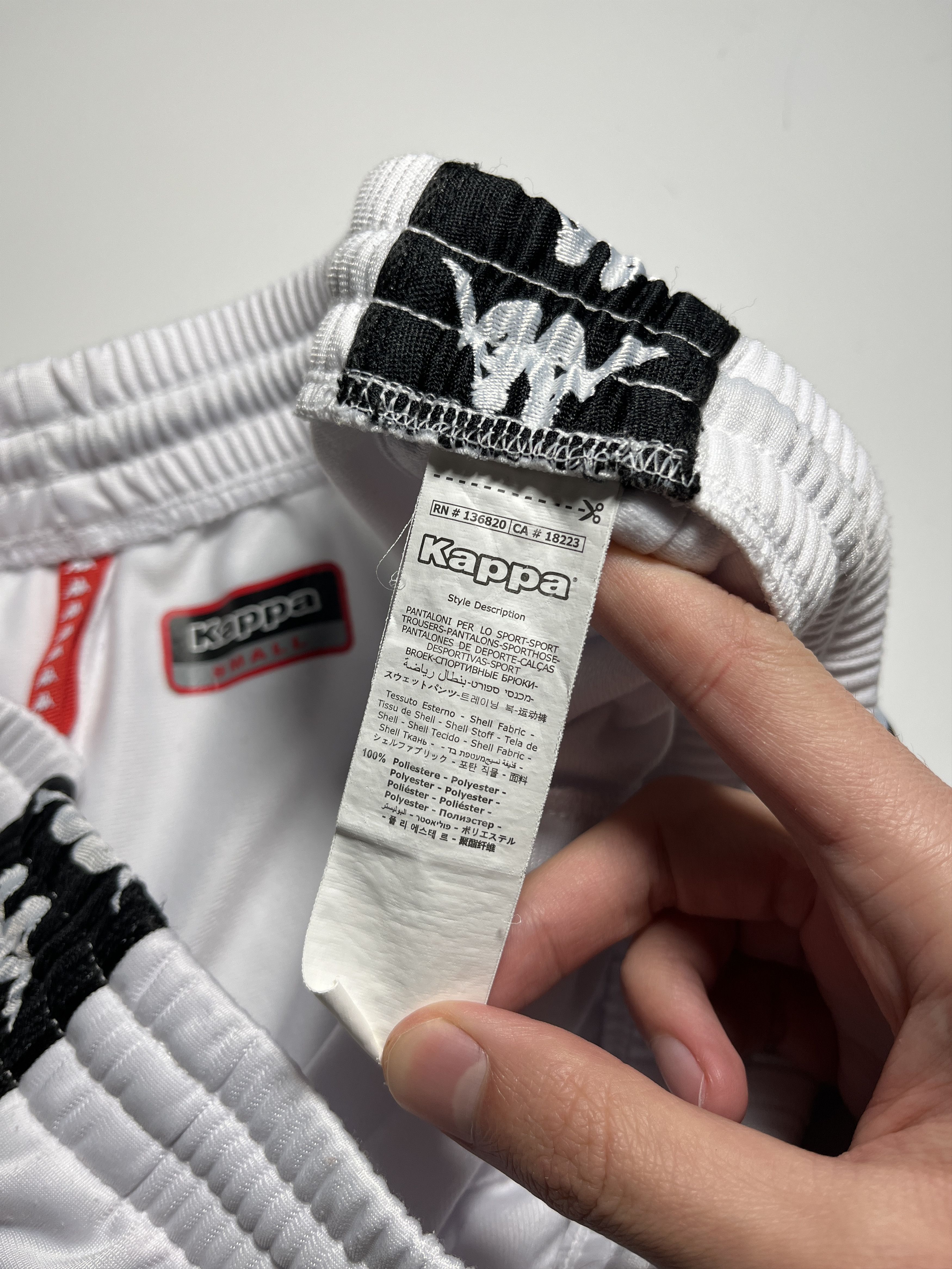 Kappa Kappa Tape Logo Button Up Track Pants Size S Size US 30 / EU 46 - 12 Thumbnail