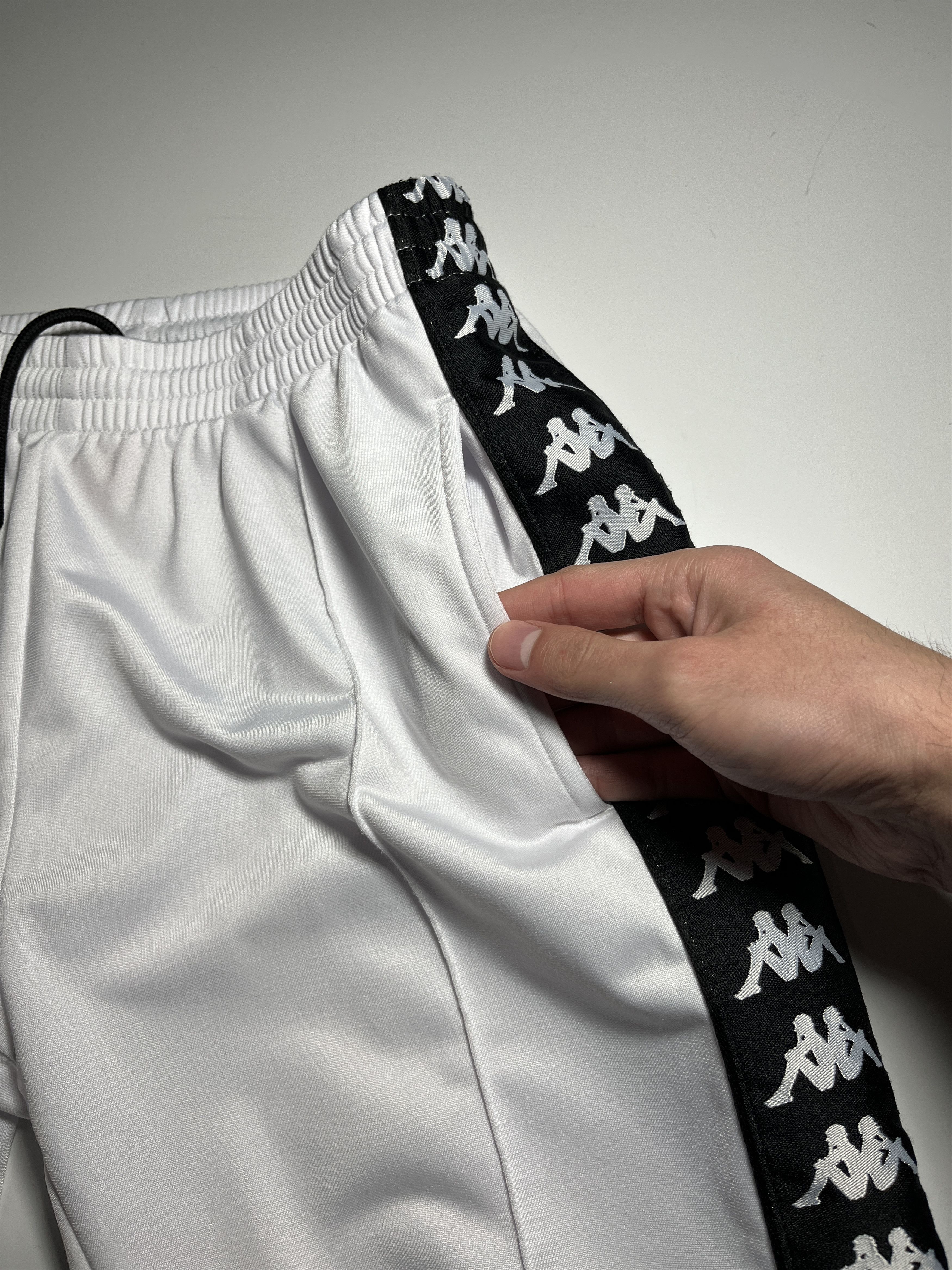 Kappa Kappa Tape Logo Button Up Track Pants Size S Size US 30 / EU 46 - 9 Thumbnail