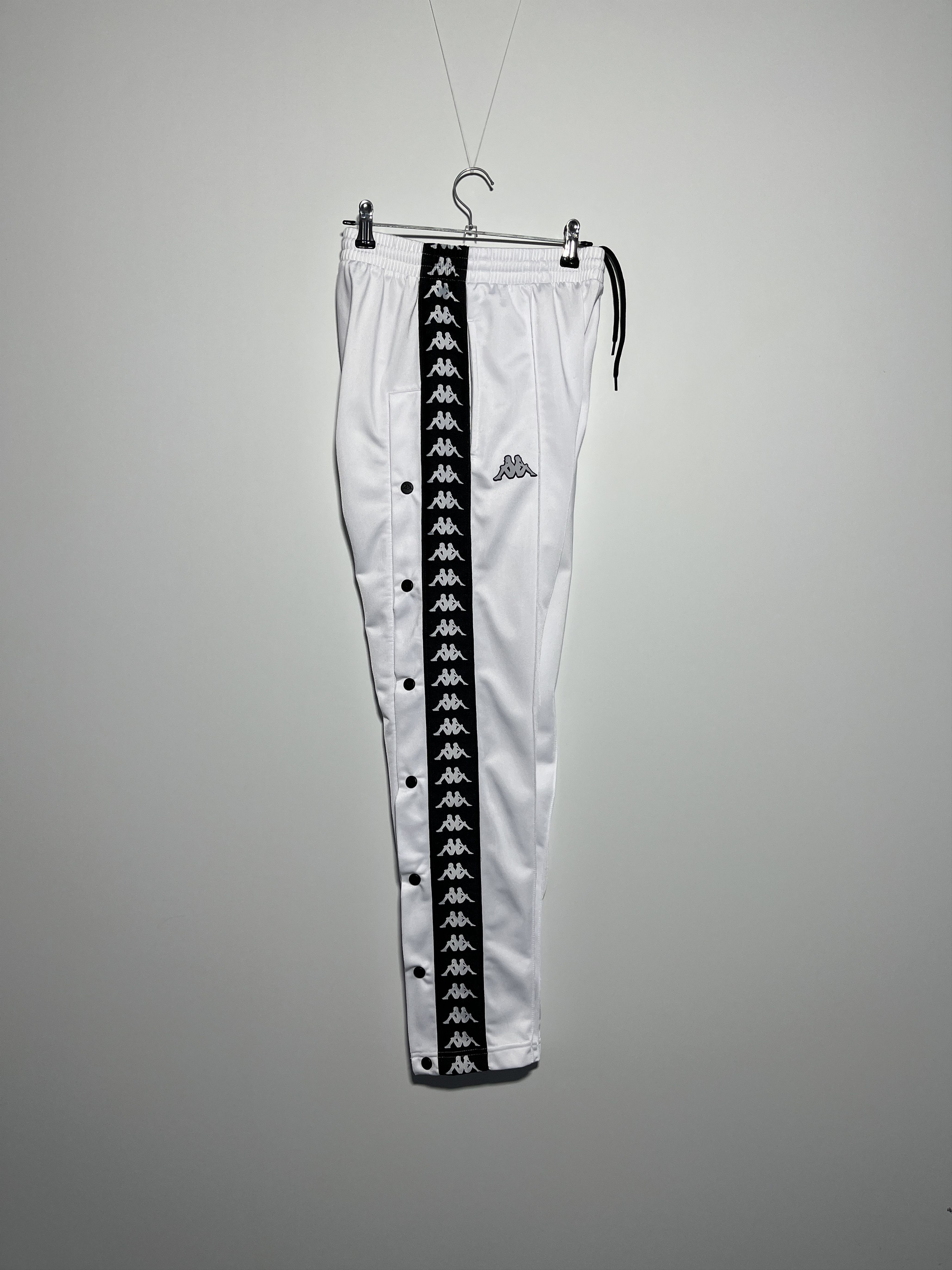 Kappa Kappa Tape Logo Button Up Track Pants Size S Size US 30 / EU 46 - 3 Thumbnail