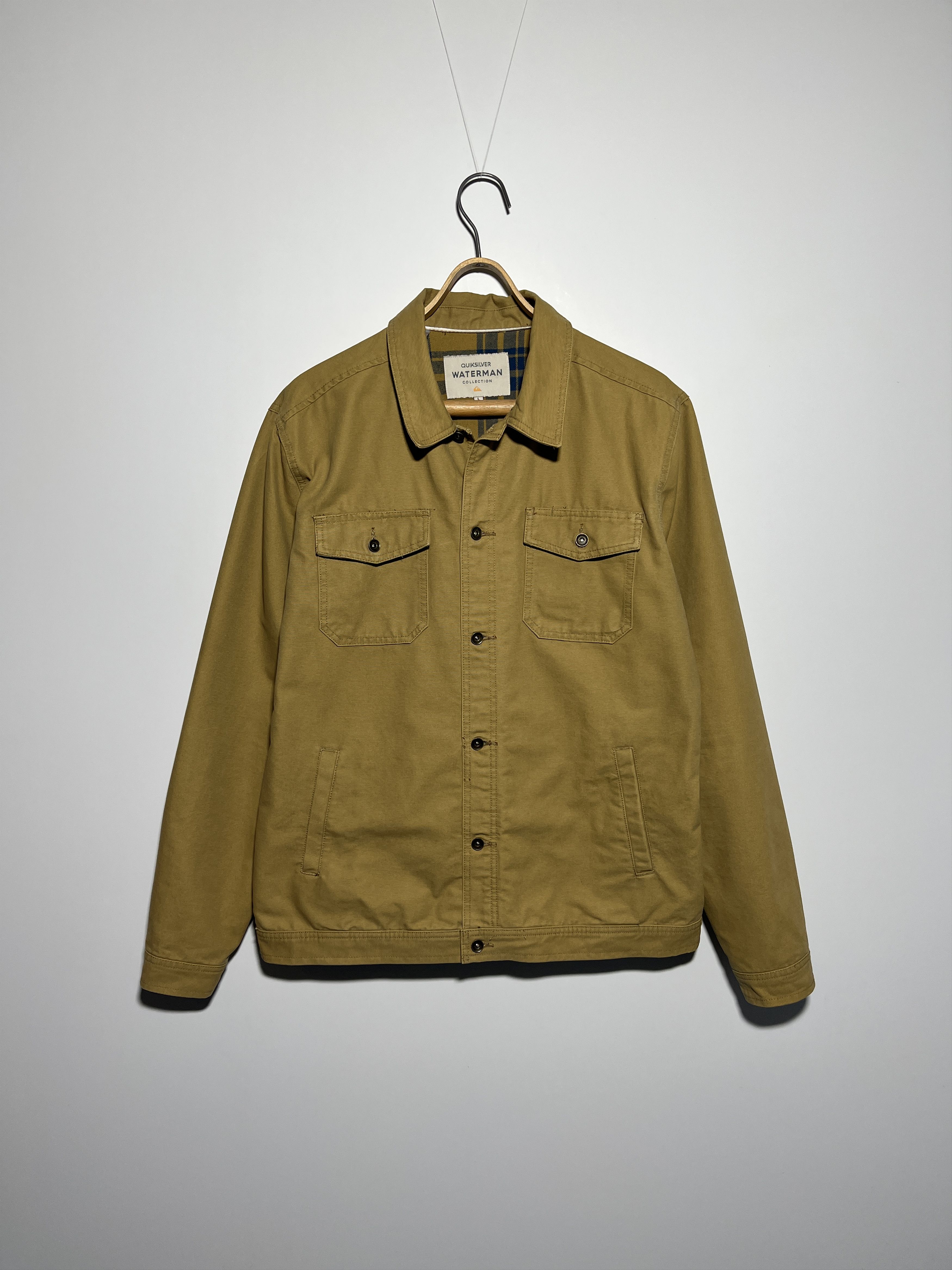 Quiksilver Waterman Lined Chore Coat Work Jacket Size L