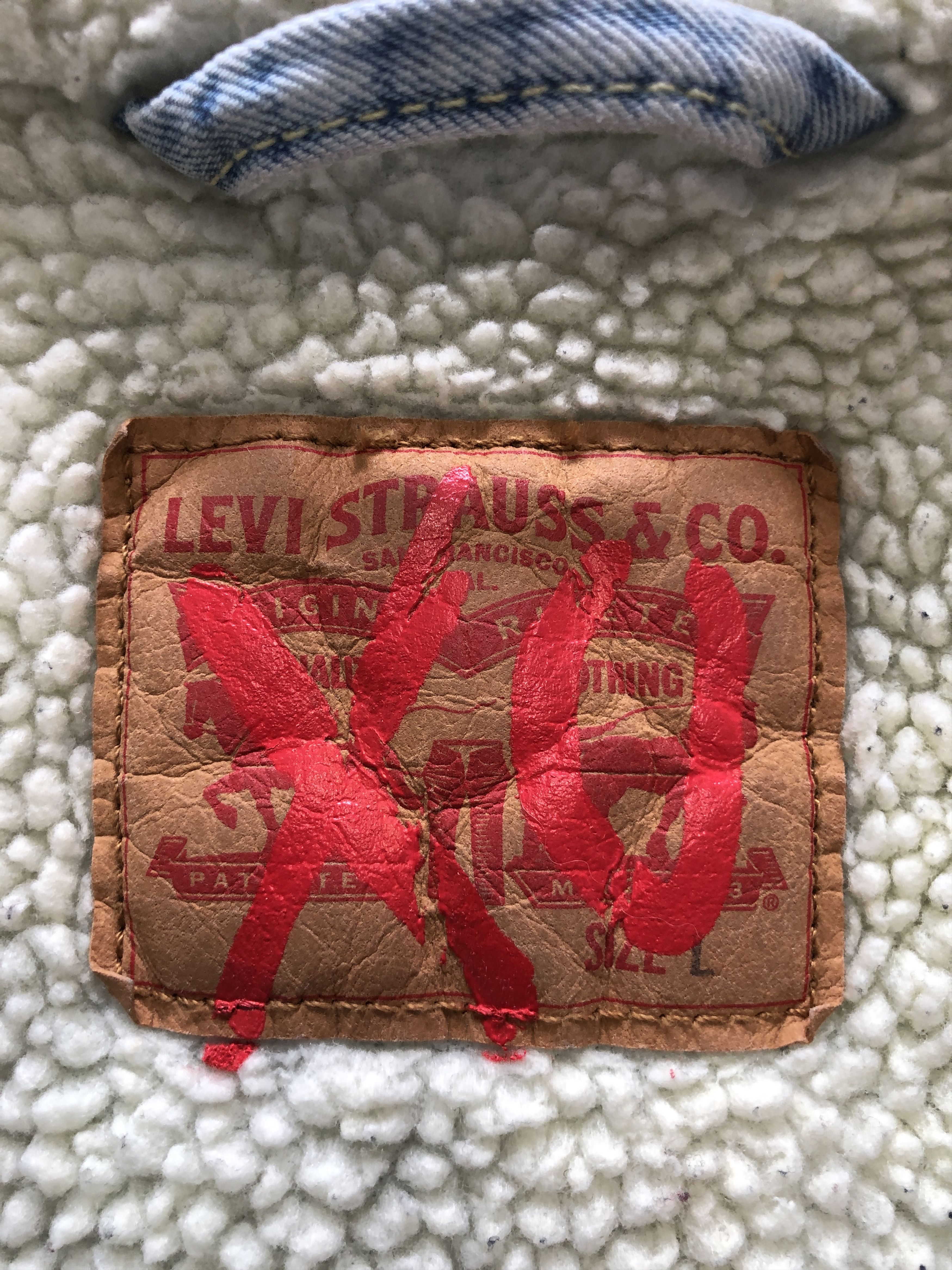 Levi's THE WEEKND - LEVI’S x XO Sherpa denim Jacket Size US L / EU 52-54 / 3 - 3 Thumbnail