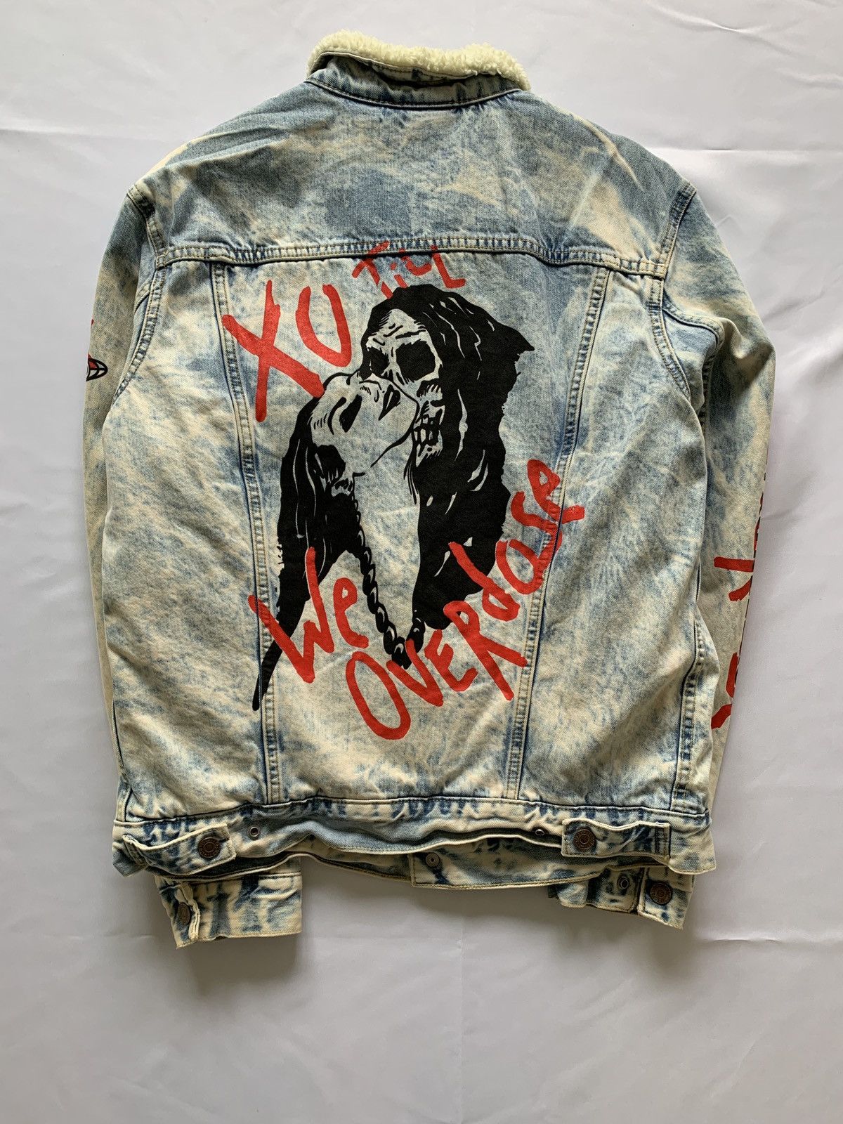 Levi's THE WEEKND - LEVI’S x XO Sherpa denim Jacket Size US M / EU 48-50 / 2 - 2 Thumbnail