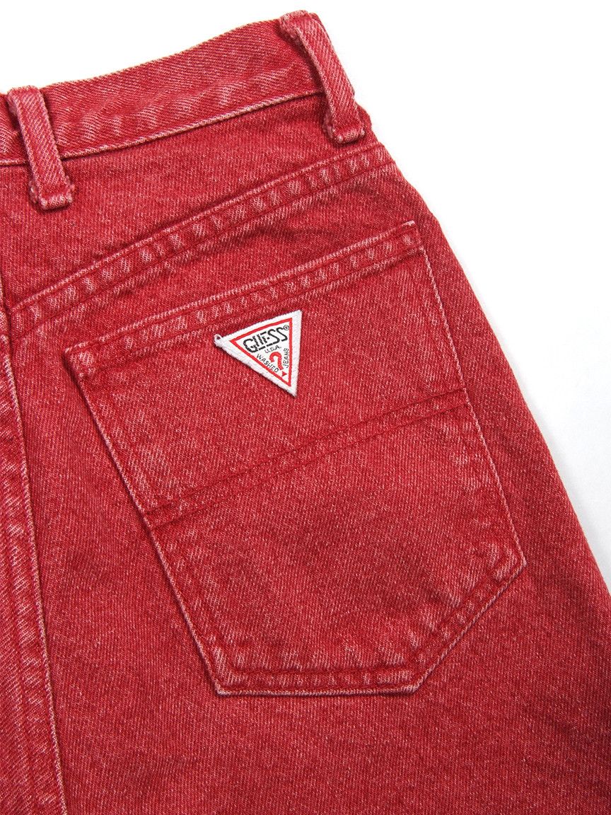 Georges Marciano × Guess Rare Vintage 80-90's High Rised Guess USA Denim Shorts Size 26" / US 2 / IT 38 - 4 Thumbnail