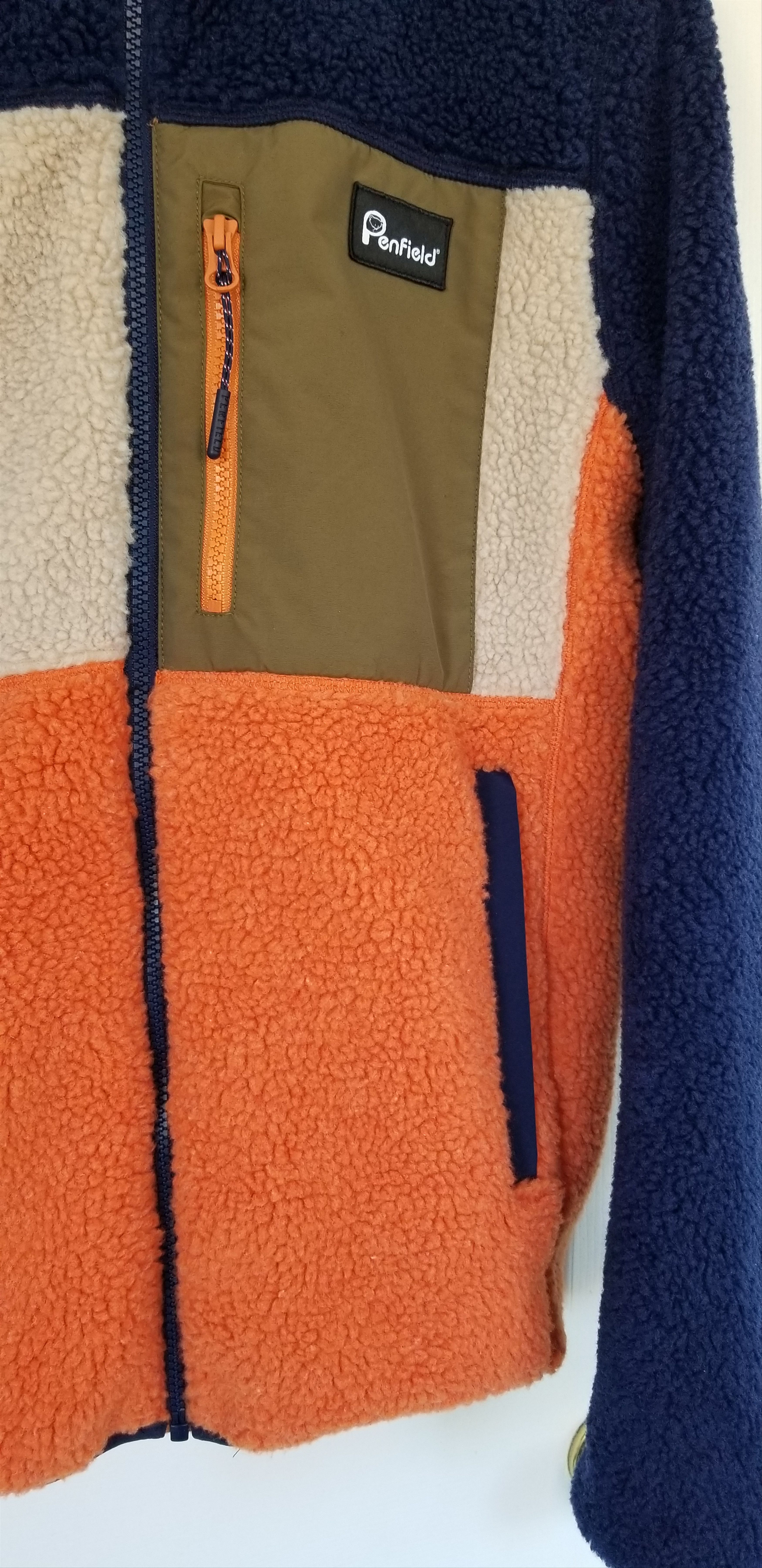 Penfield Penfield Mattawa Colorblock Sherpa Fleece Zip Jacket Size US XS / EU 42 / 0 - 8 Thumbnail