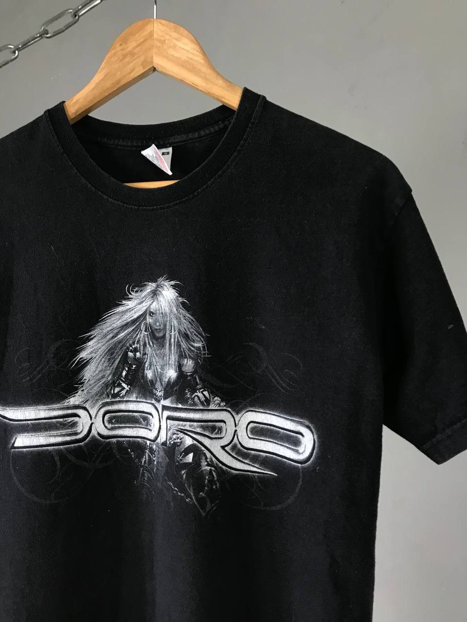 Band Tees Dorothea Pesch DORO vintage star tee Size US M / EU 48-50 / 2 - 2 Thumbnail