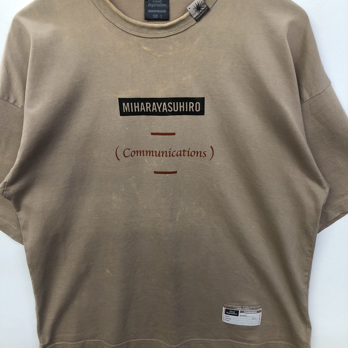 GU × Maison MIHARA YASUHIRO Miharayasuhiro Collab With GU Good Inspiration Tshirt Size US S / EU 44-46 / 1 - 3 Thumbnail
