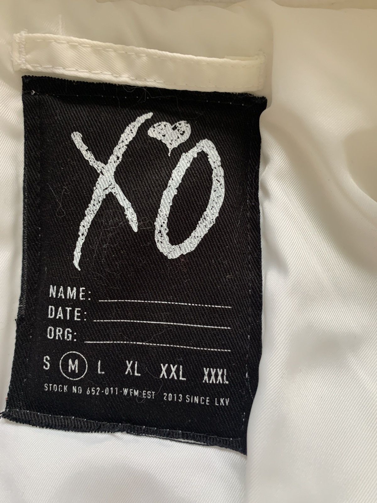 THE WEEKND X ALPHA INDUSTRIES STARBOY BOMBER JACKET