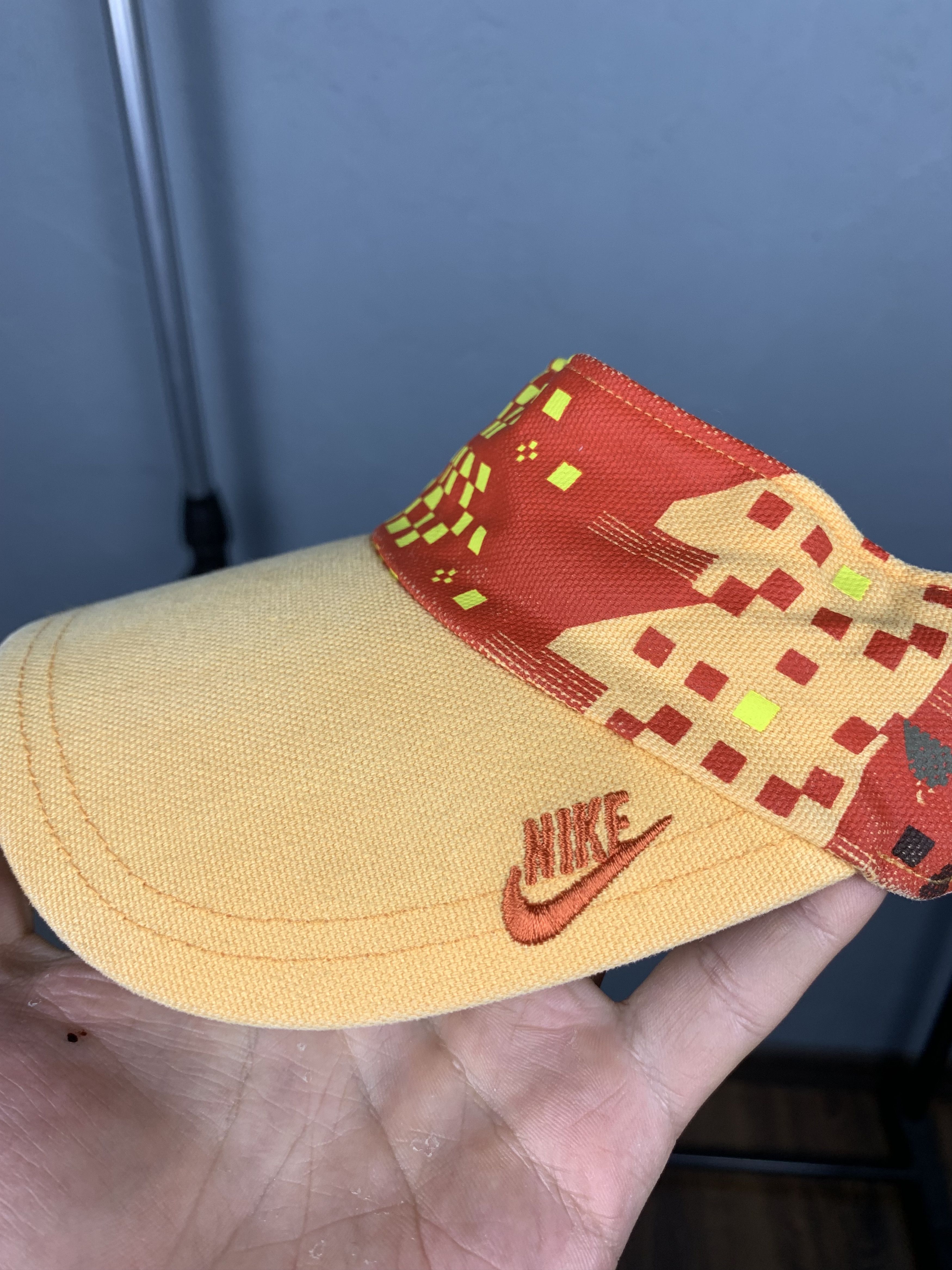 Nike × Vintage Nike Vintage Visor Hat Cap Swoosh Y2K Size ONE SIZE - 2 Thumbnail