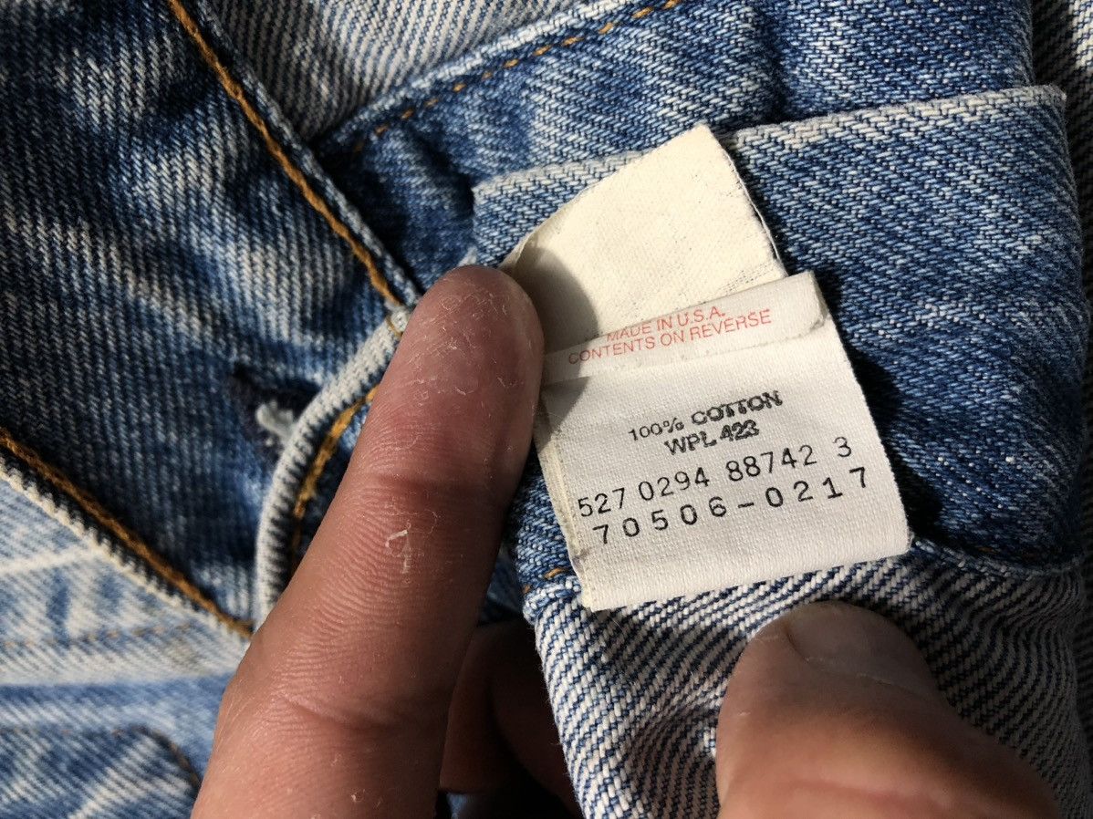 Levi's × Levi's Vintage Clothing Vintage Levis Mens Denim Jacket Jeans Made in USA Size US M / EU 48-50 / 2 - 7 Thumbnail