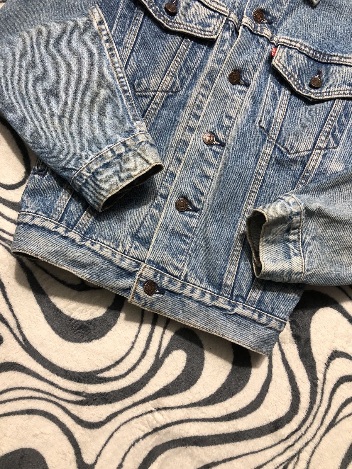 Levi's × Levi's Vintage Clothing Vintage Levis Mens Denim Jacket Jeans Made in USA Size US M / EU 48-50 / 2 - 3 Thumbnail