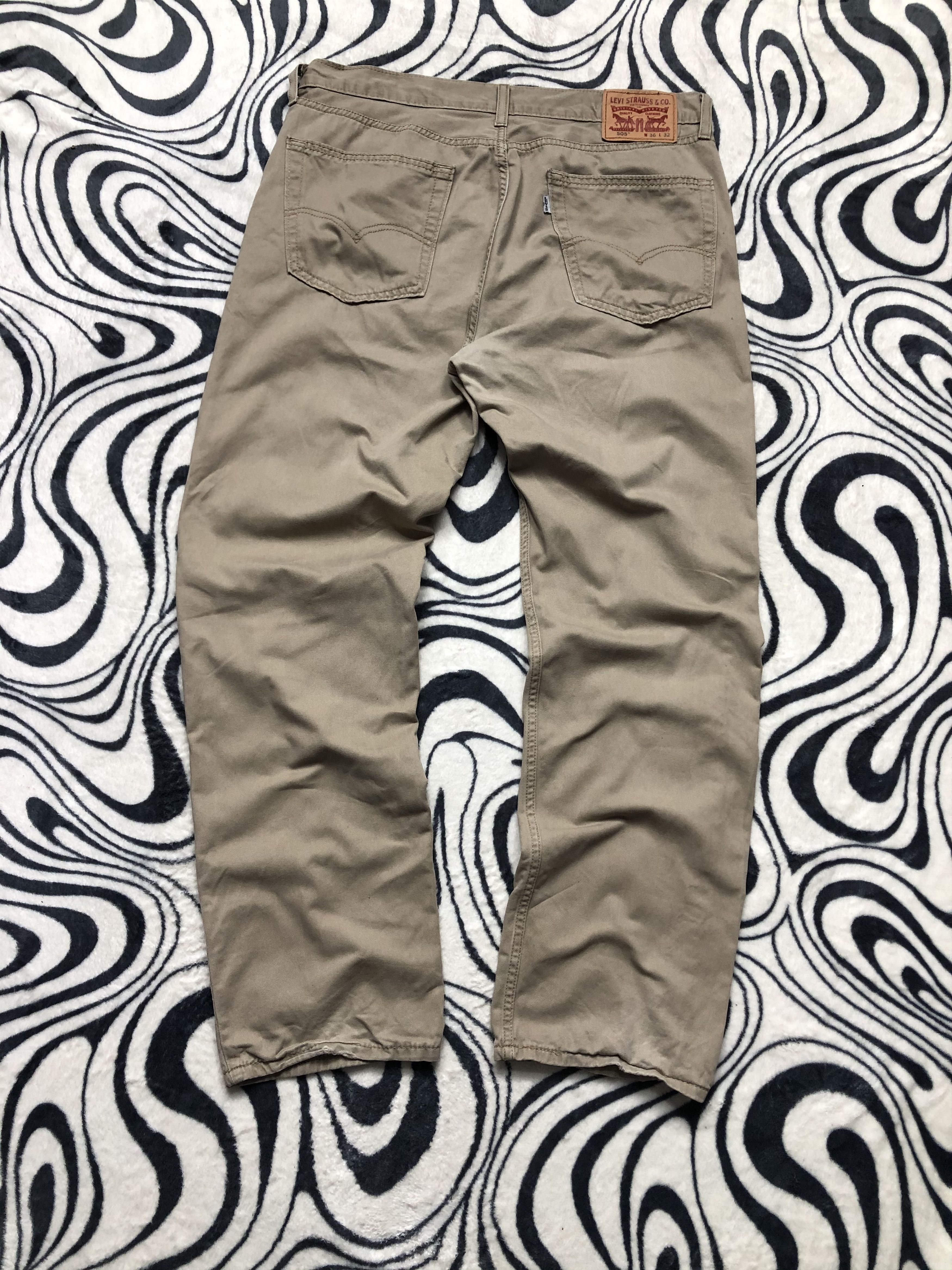 Levi's Levis 505 Vintage Mens Denim Pants Y2K Jeans Size US 36 / EU 52 - 1 Thumbnail