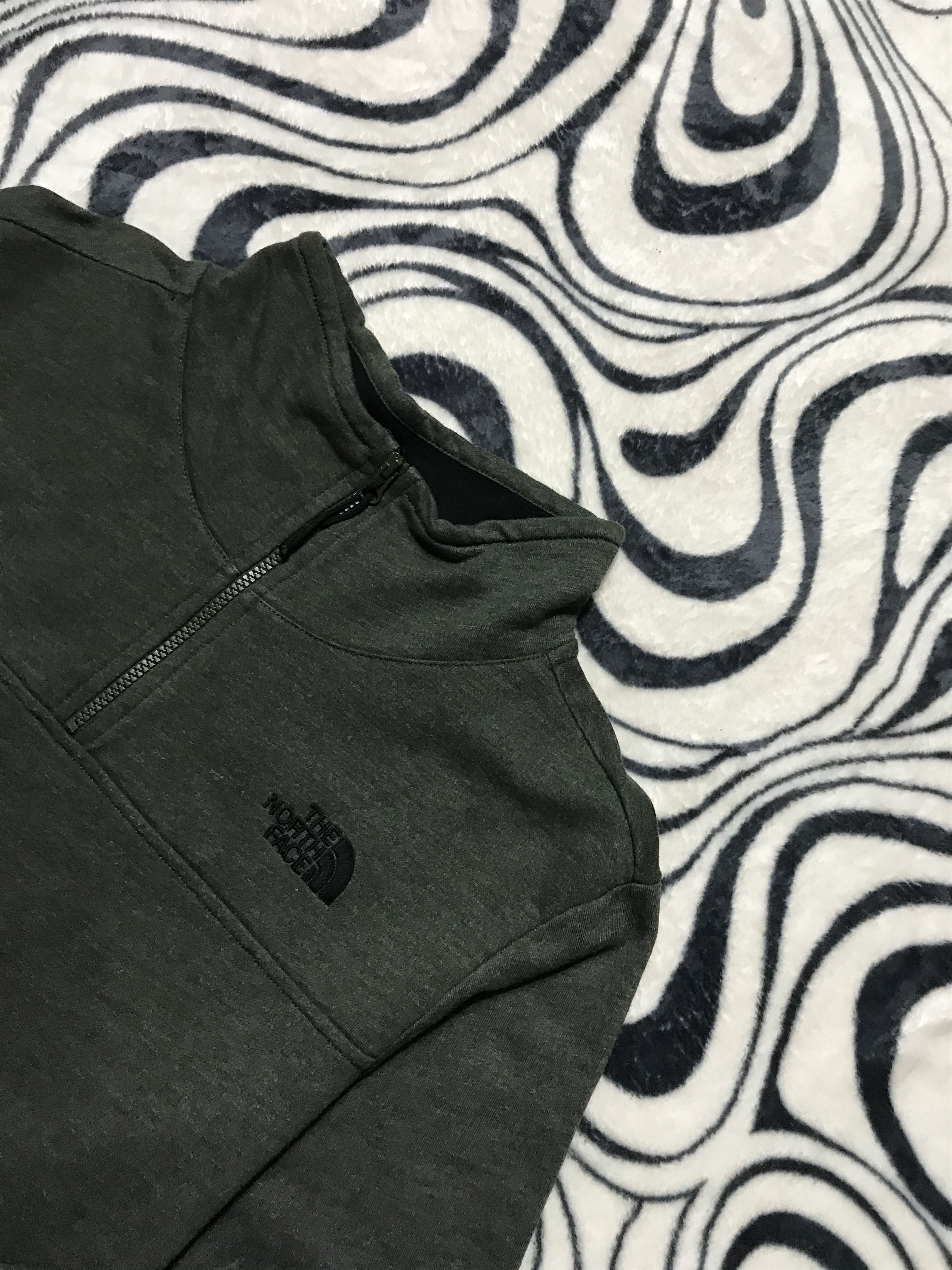 The North Face The North Face Mens 1\4 Half Zip Sweatshirt Size US XL / EU 56 / 4 - 2 Thumbnail