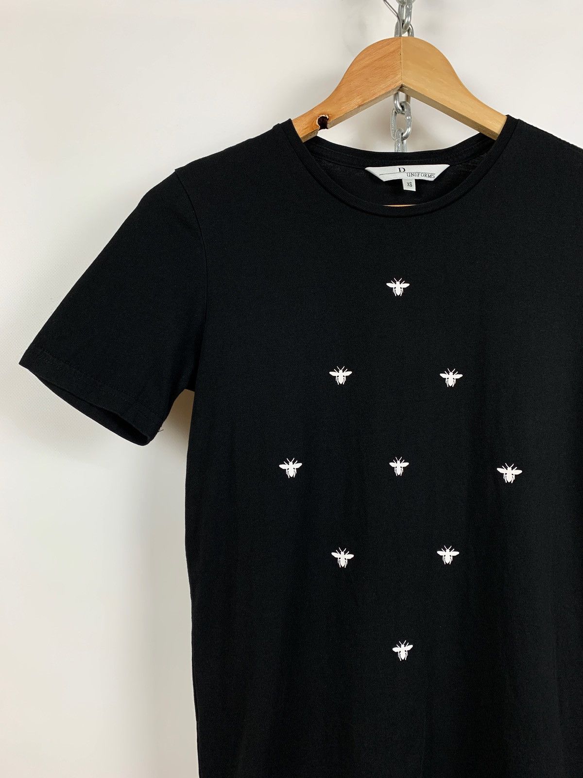 Dior Women’s Dior Uniforms Bee Print Black T-Shirt Size XS / US 0-2 / IT 36-38 - 2 Thumbnail