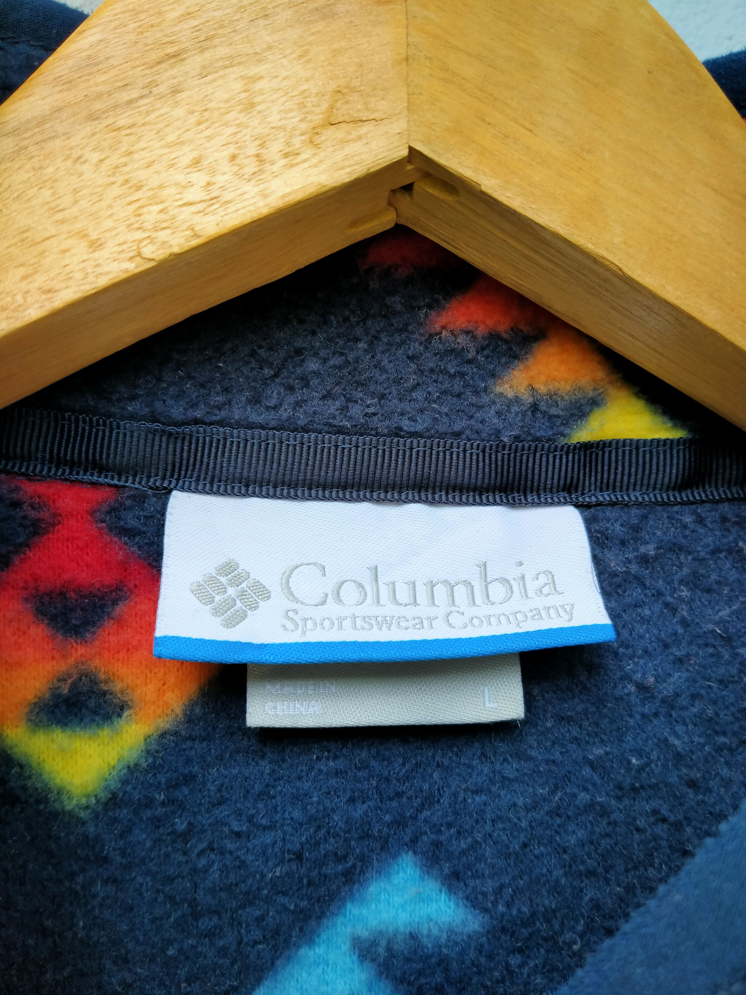Columbia Columbia Fleece Abstract Vest Navajo Size US L / EU 52-54 / 3 - 4 Thumbnail