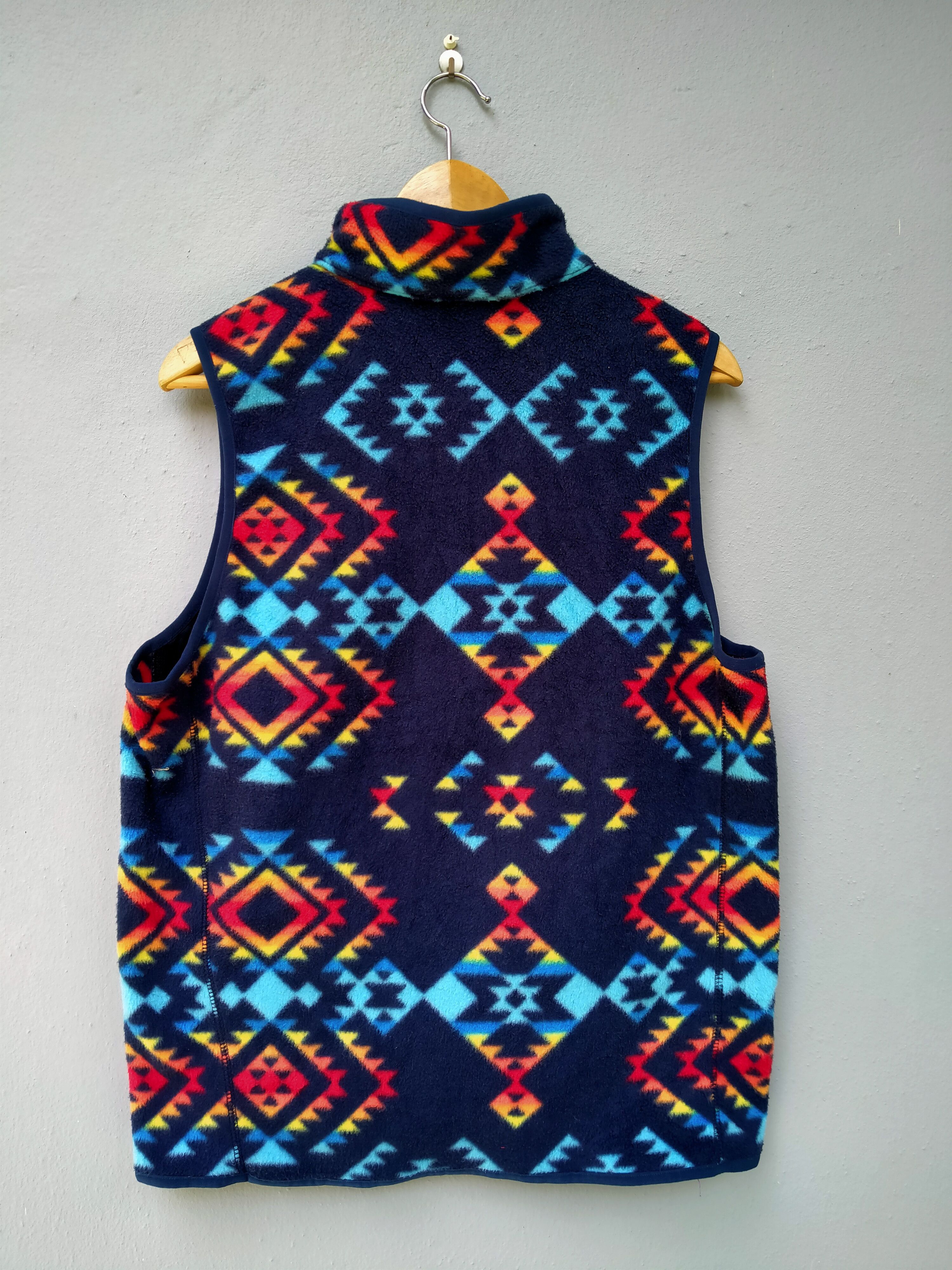 Columbia Columbia Fleece Abstract Vest Navajo Size US L / EU 52-54 / 3 - 3 Thumbnail