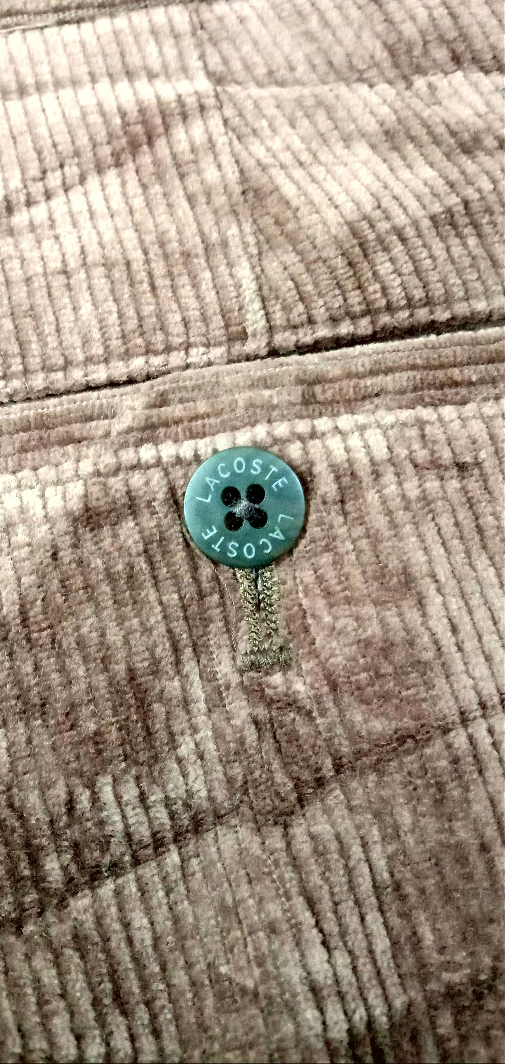 Lacoste Vintage 90's Lacoste casual pants corduroy Size US 32 / EU 48 - 5 Thumbnail