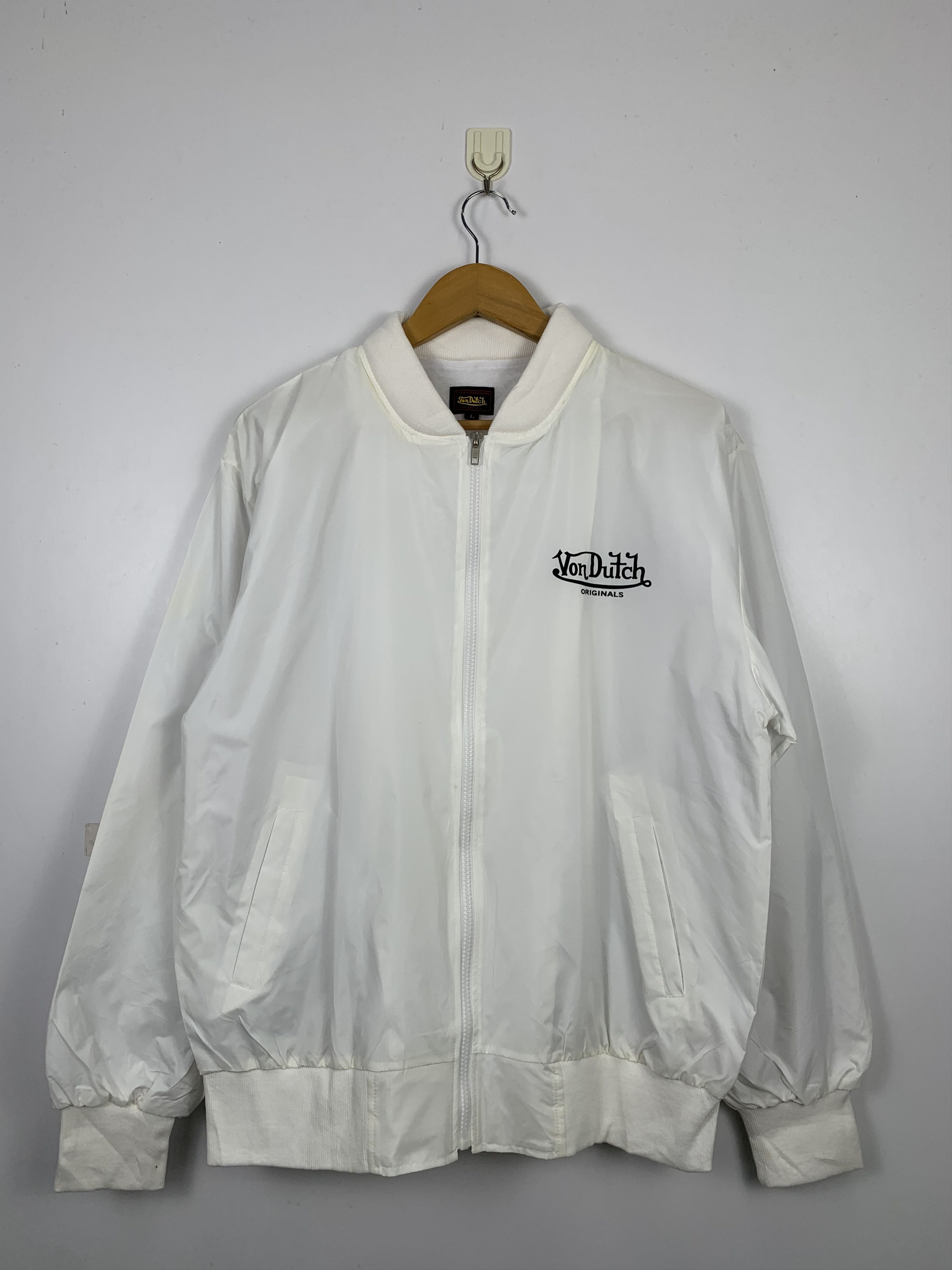 Vintage Vintage Von Dutch Bomber Jacket J1295 Size US L / EU 52-54 / 3 - 3 Thumbnail