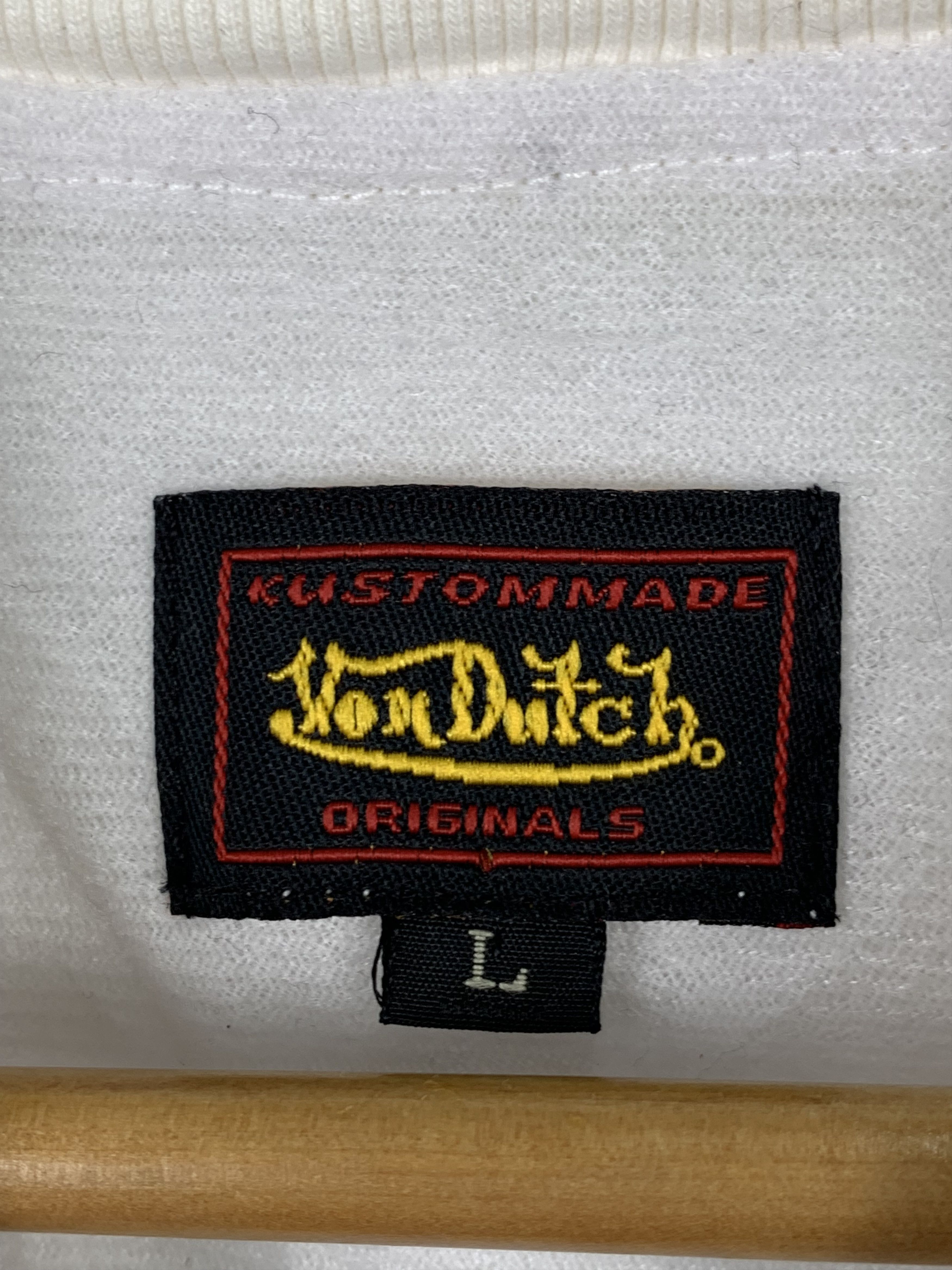 Vintage Vintage Von Dutch Bomber Jacket J1295 Size US L / EU 52-54 / 3 - 11 Thumbnail
