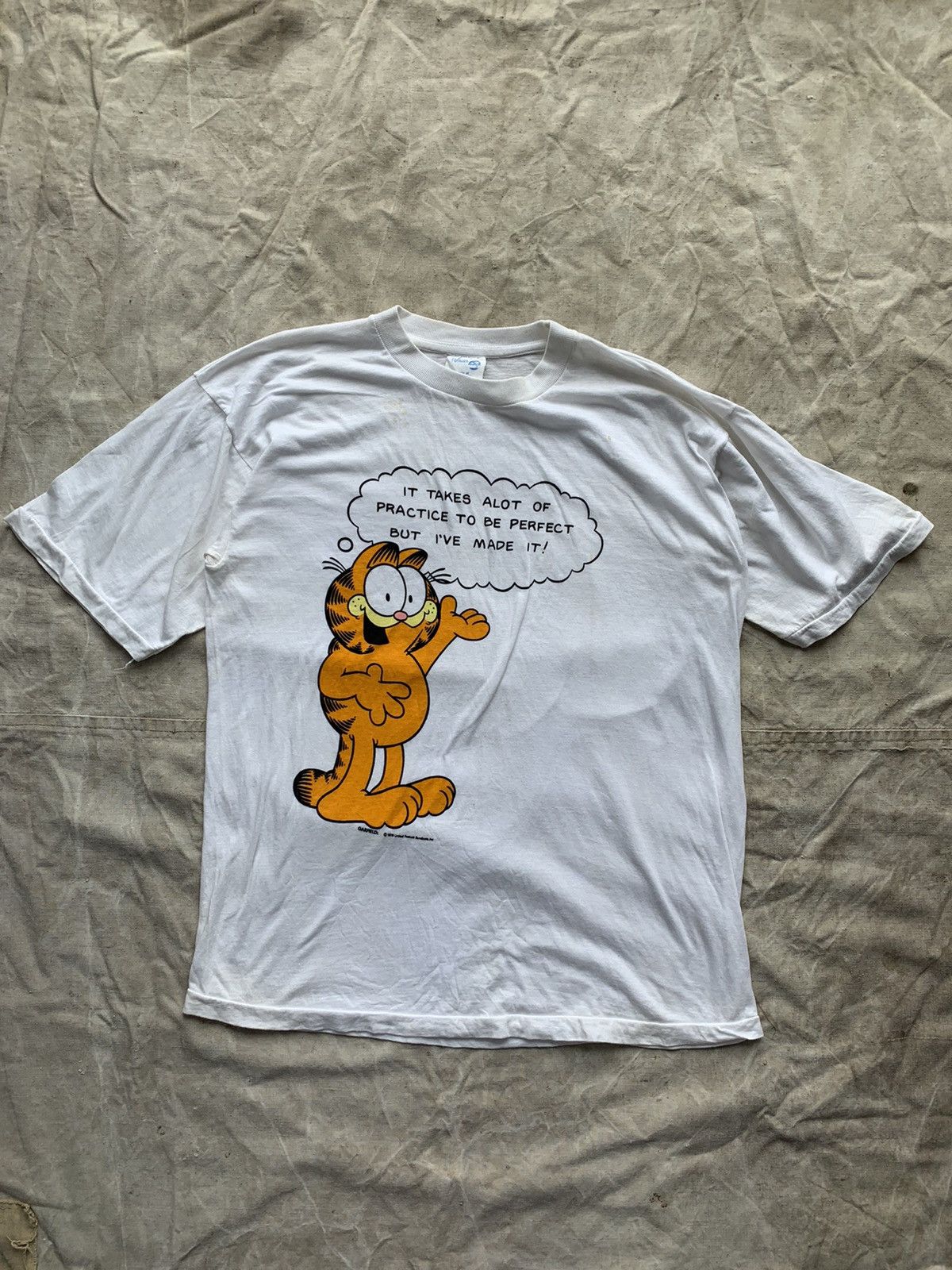 Cartoon Network × Vintage Vintage 1978 Garfield Tee Size US M / EU 48-50 / 2 - 2 Thumbnail