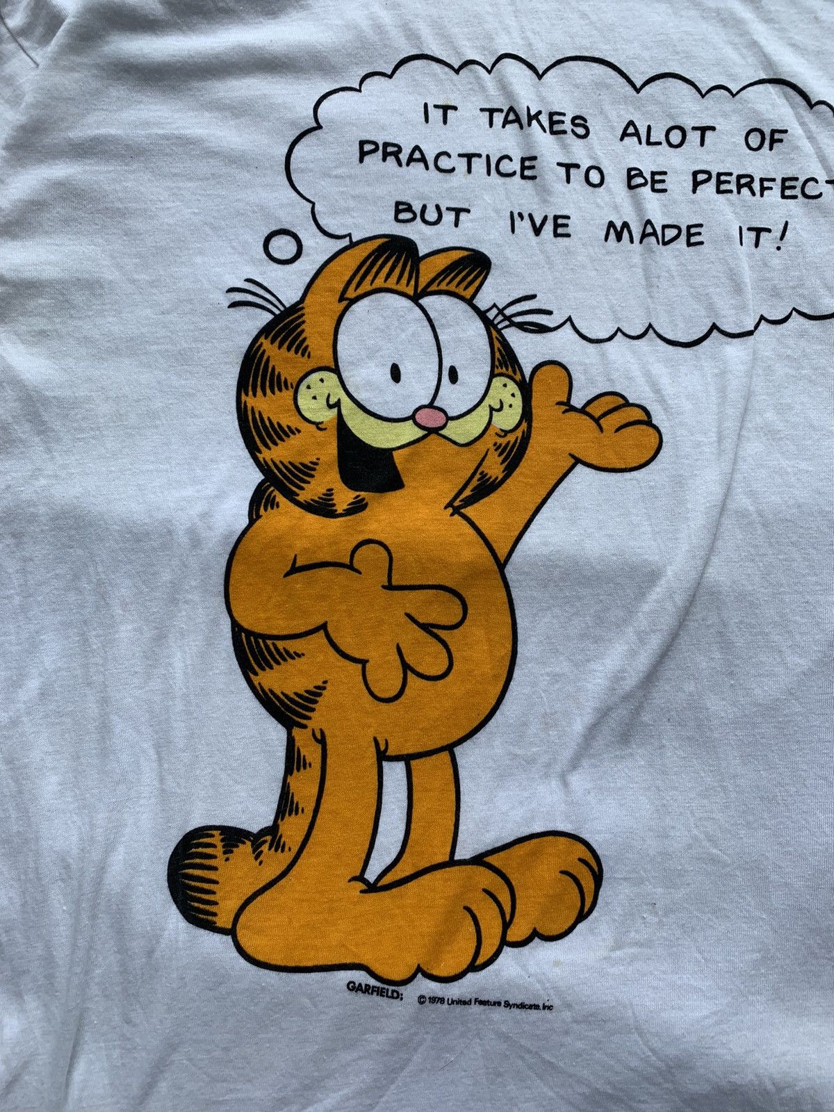 Cartoon Network × Vintage Vintage 1978 Garfield Tee Size US M / EU 48-50 / 2 - 3 Thumbnail