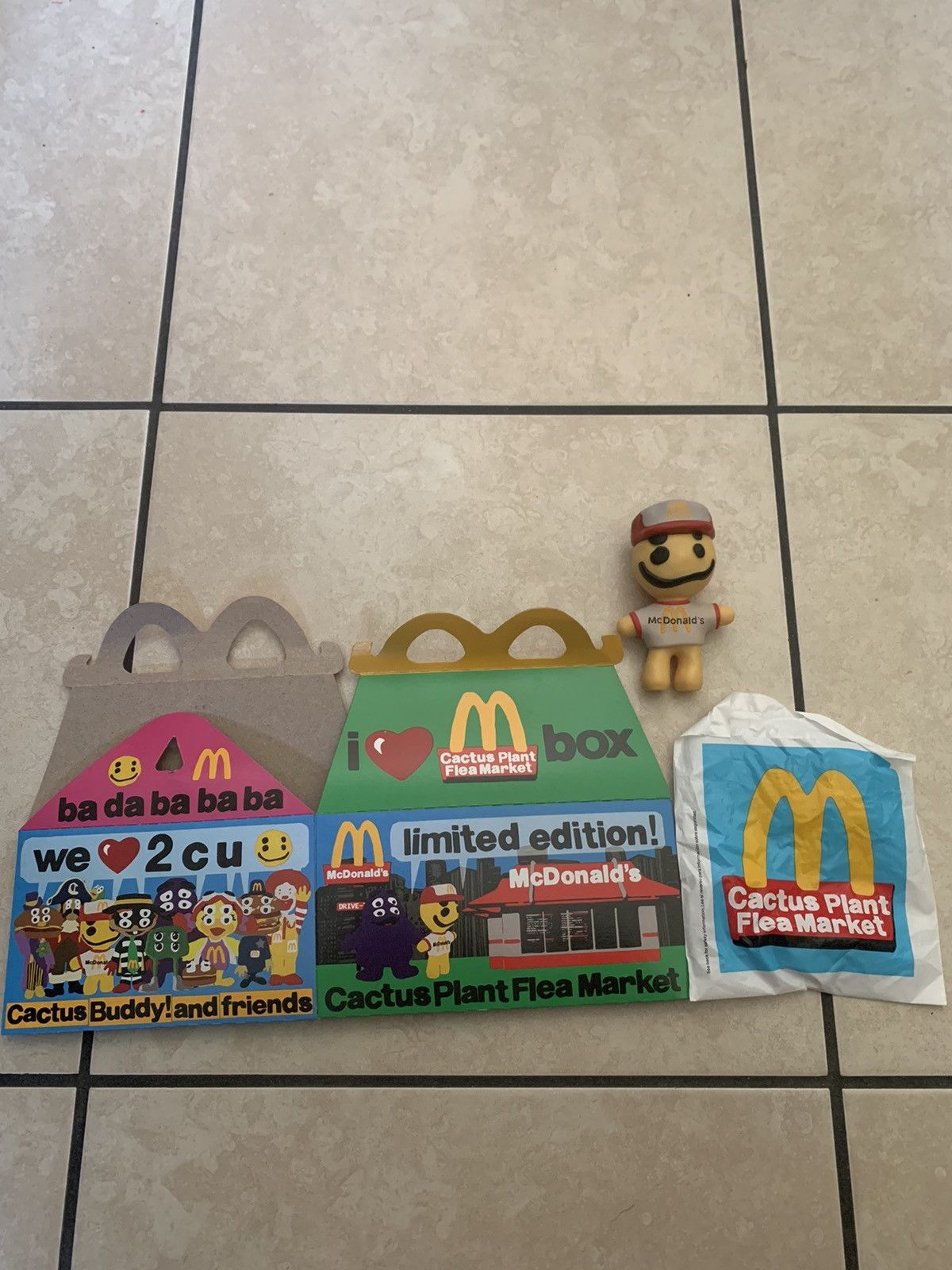 Cactus Plant Flea Market CPFM McDonald’s toy Cactus buddy | Grailed