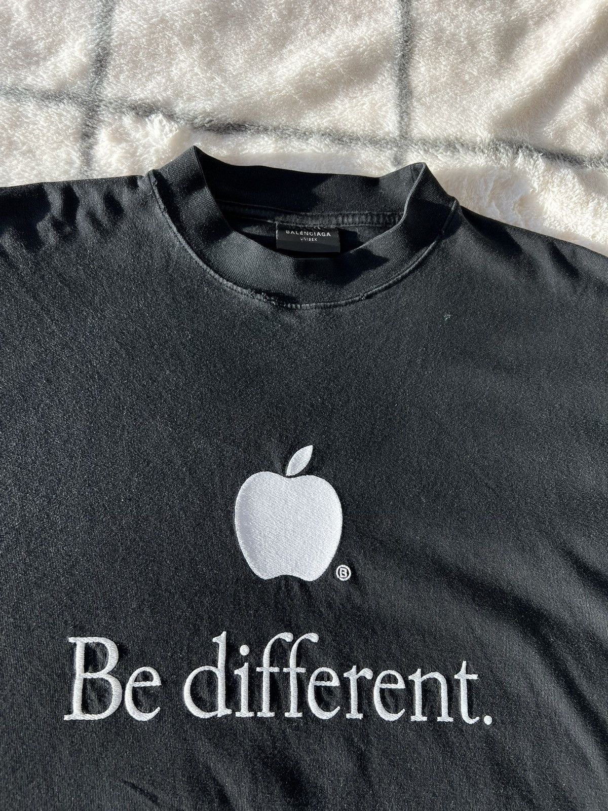Balenciaga Balenciaga UNRELEASED Be Different T-Shirt | Grailed