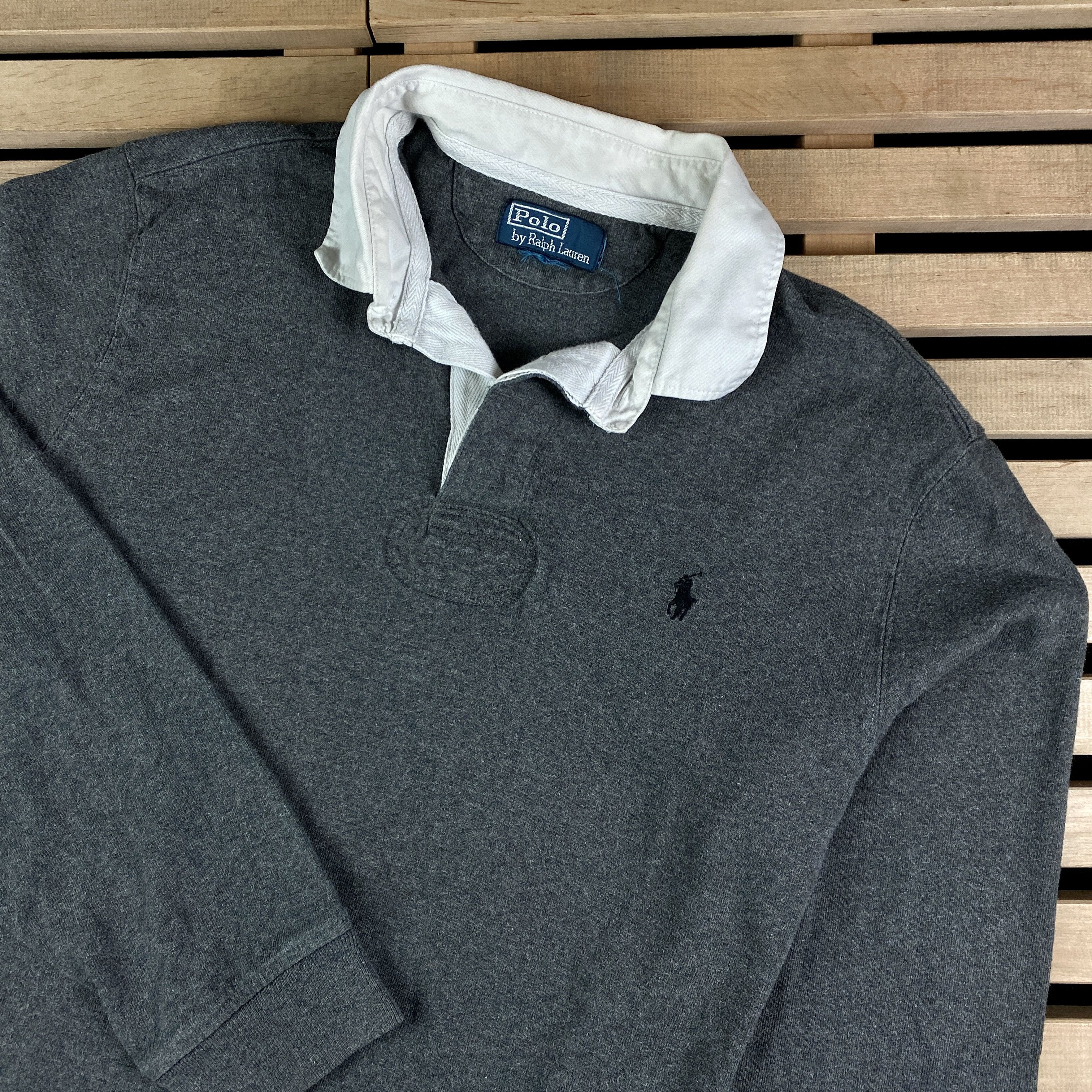 Polo Ralph Lauren × Ralph Lauren × Vintage Mens Polo Ralph Lauren Vintage Long Sleeve Size L Size US L / EU 52-54 / 3 - 2 Thumbnail
