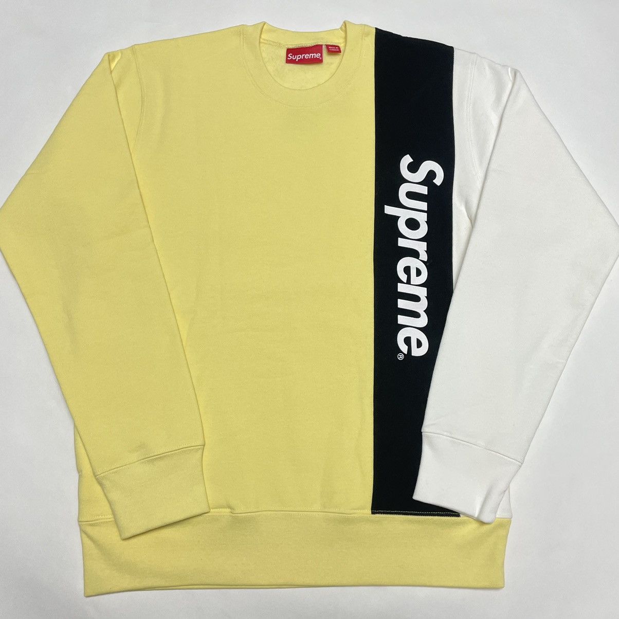 Supreme Supreme panelled crewneck M Medium gucci colorway Logo