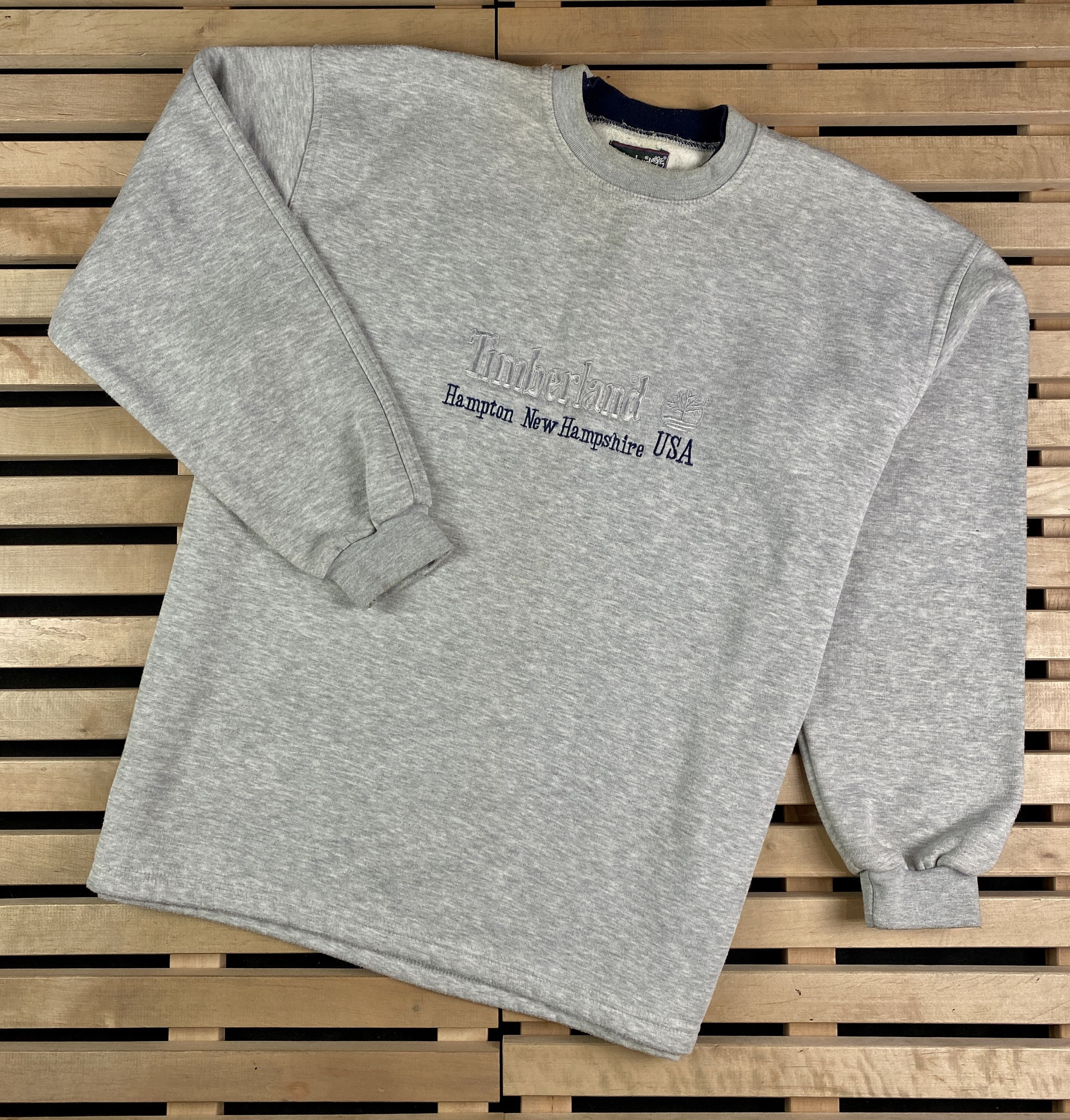 Timberland × Vintage Men’s Sweatshirt Timberland Vintage Big Logo Size XL Size US XL / EU 56 / 4 - 1 Thumbnail